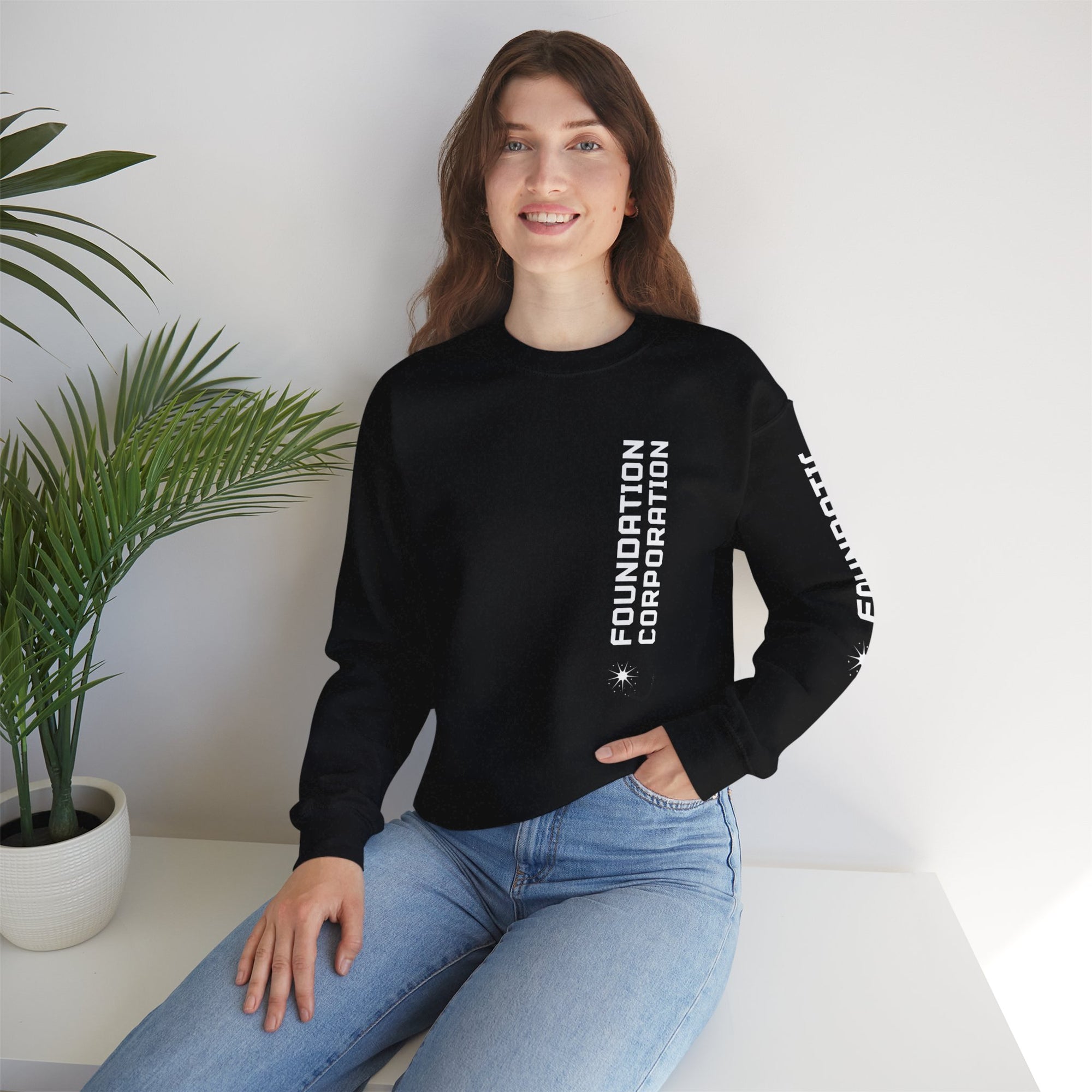 Foundation Corp Needs You Unisex Heavy Blend Crewneck Sweatshirt