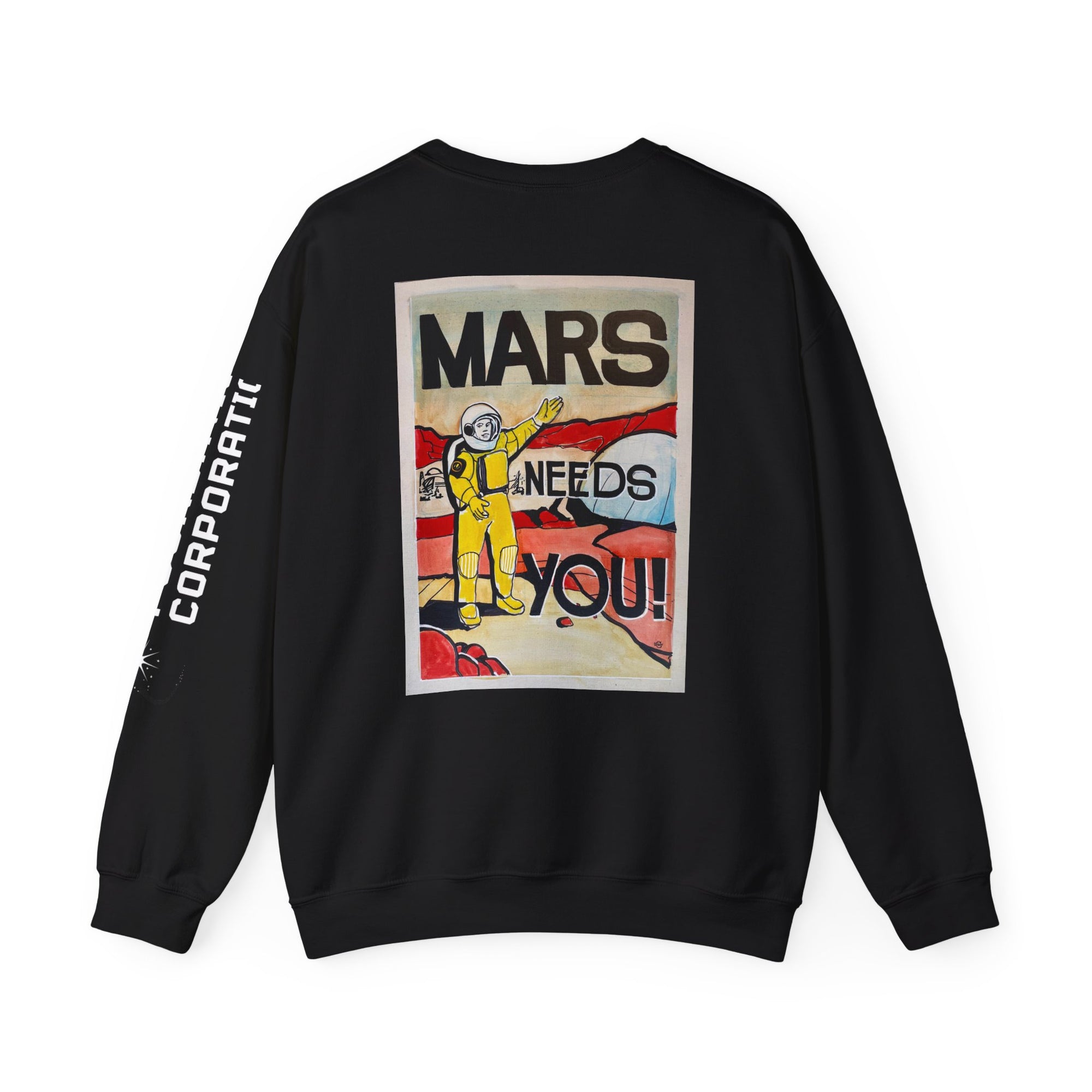 Foundation Corp Needs You Unisex Heavy Blend Crewneck Sweatshirt