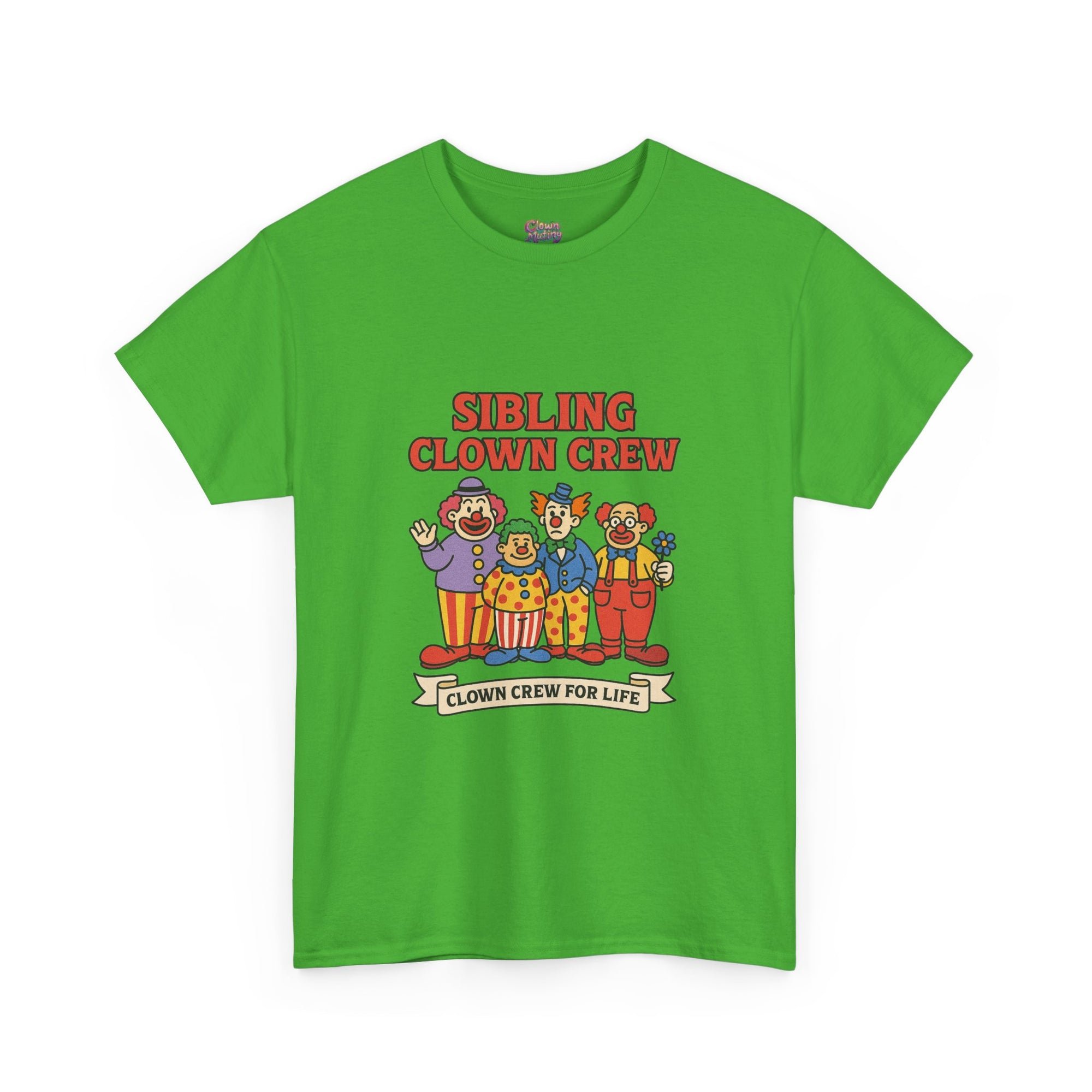 Clown Siblings Unisex Heavy Cotton Tee