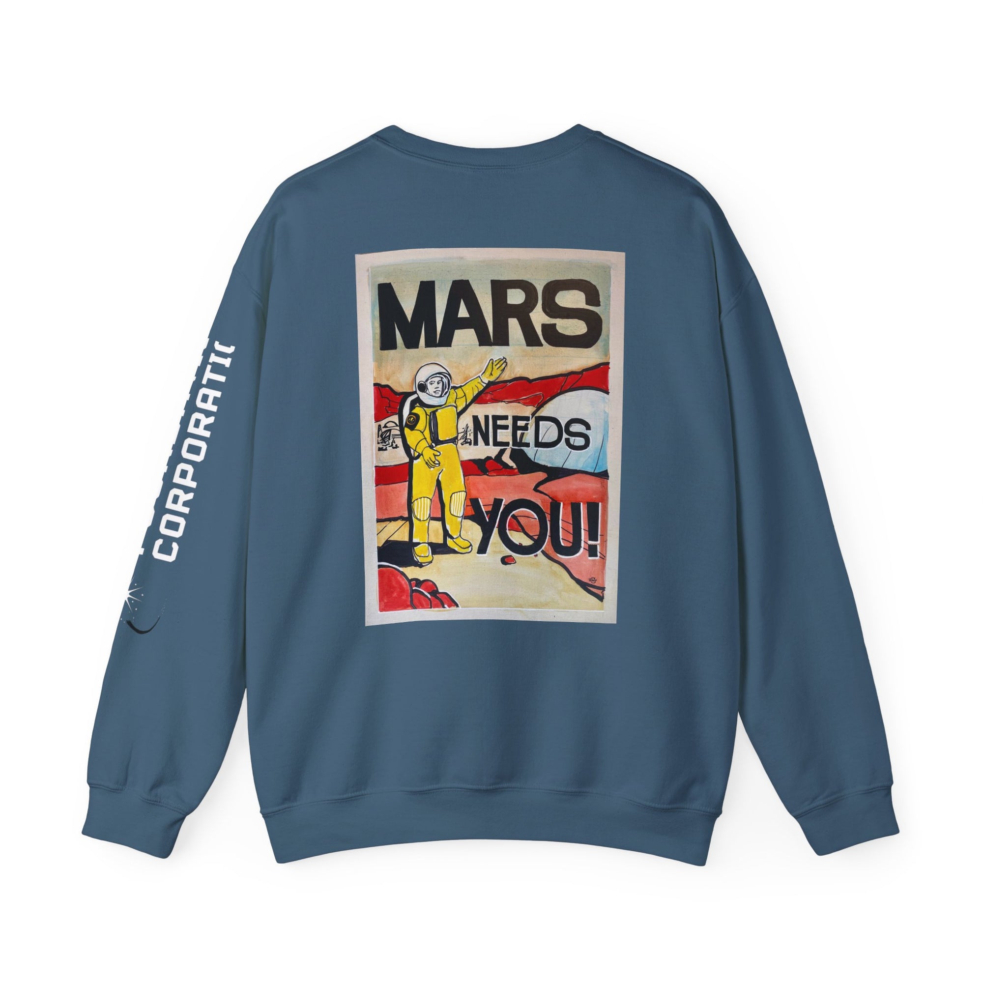 Foundation Corp Needs You Unisex Heavy Blend Crewneck Sweatshirt