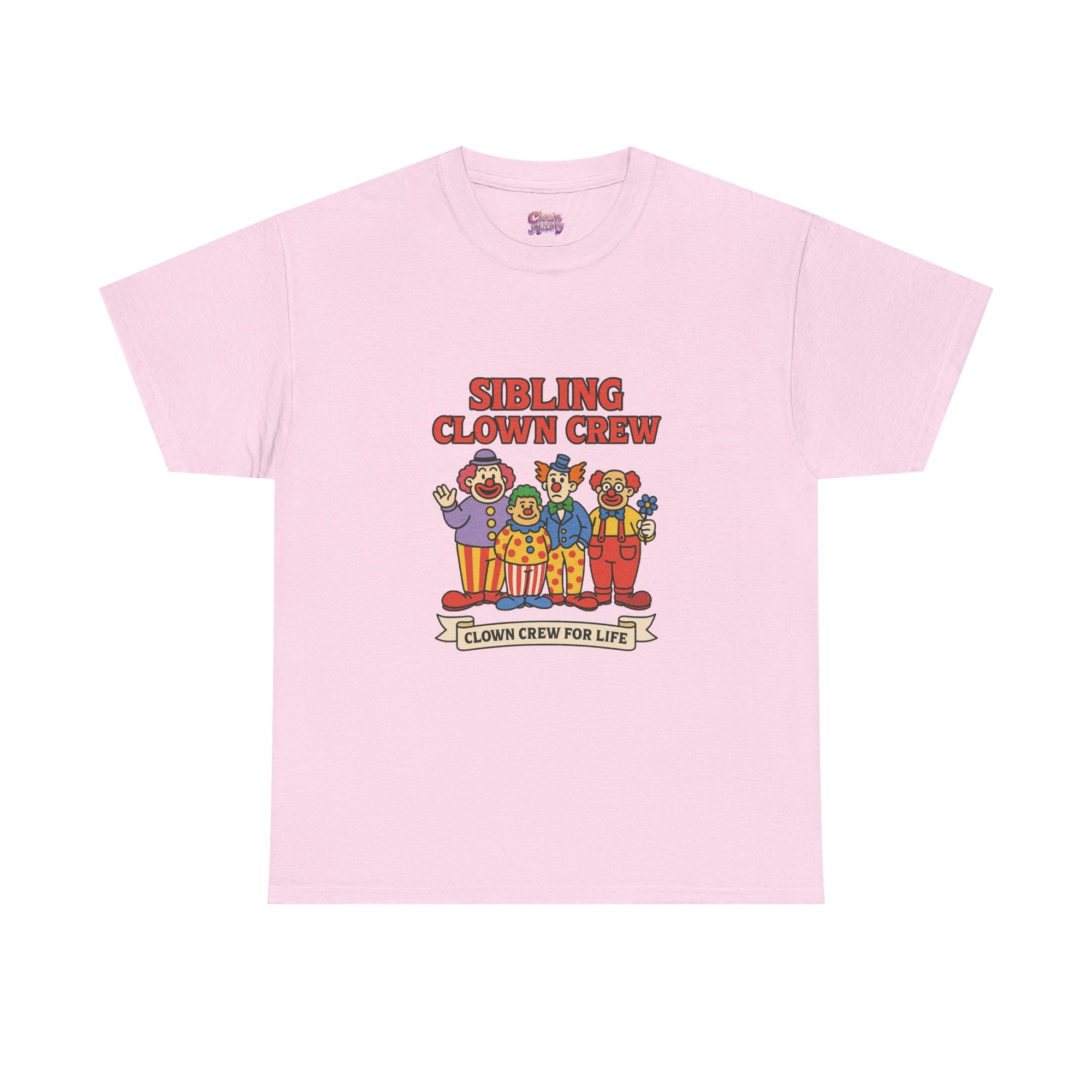 Clown Siblings Unisex Heavy Cotton Tee