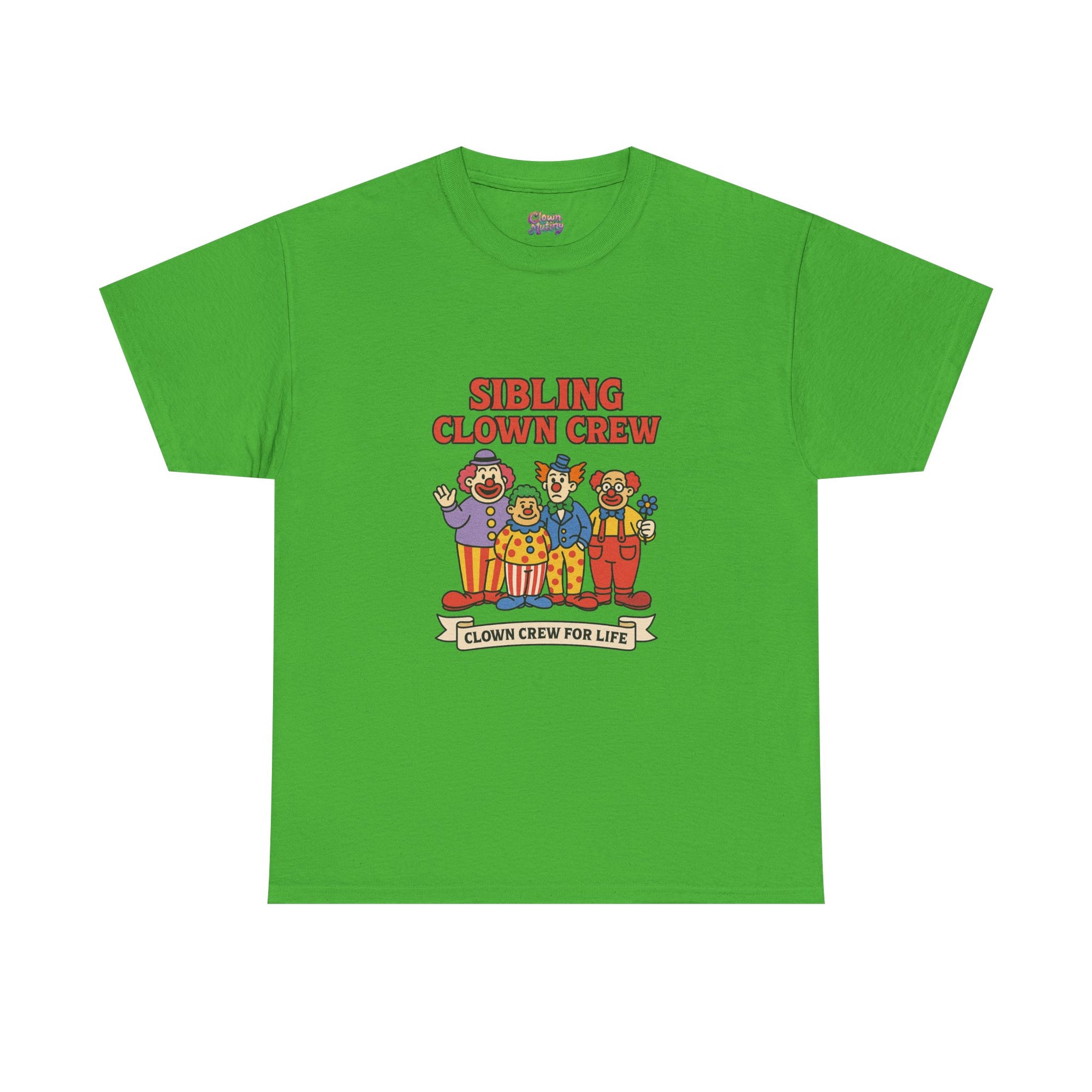 Clown Siblings Unisex Heavy Cotton Tee