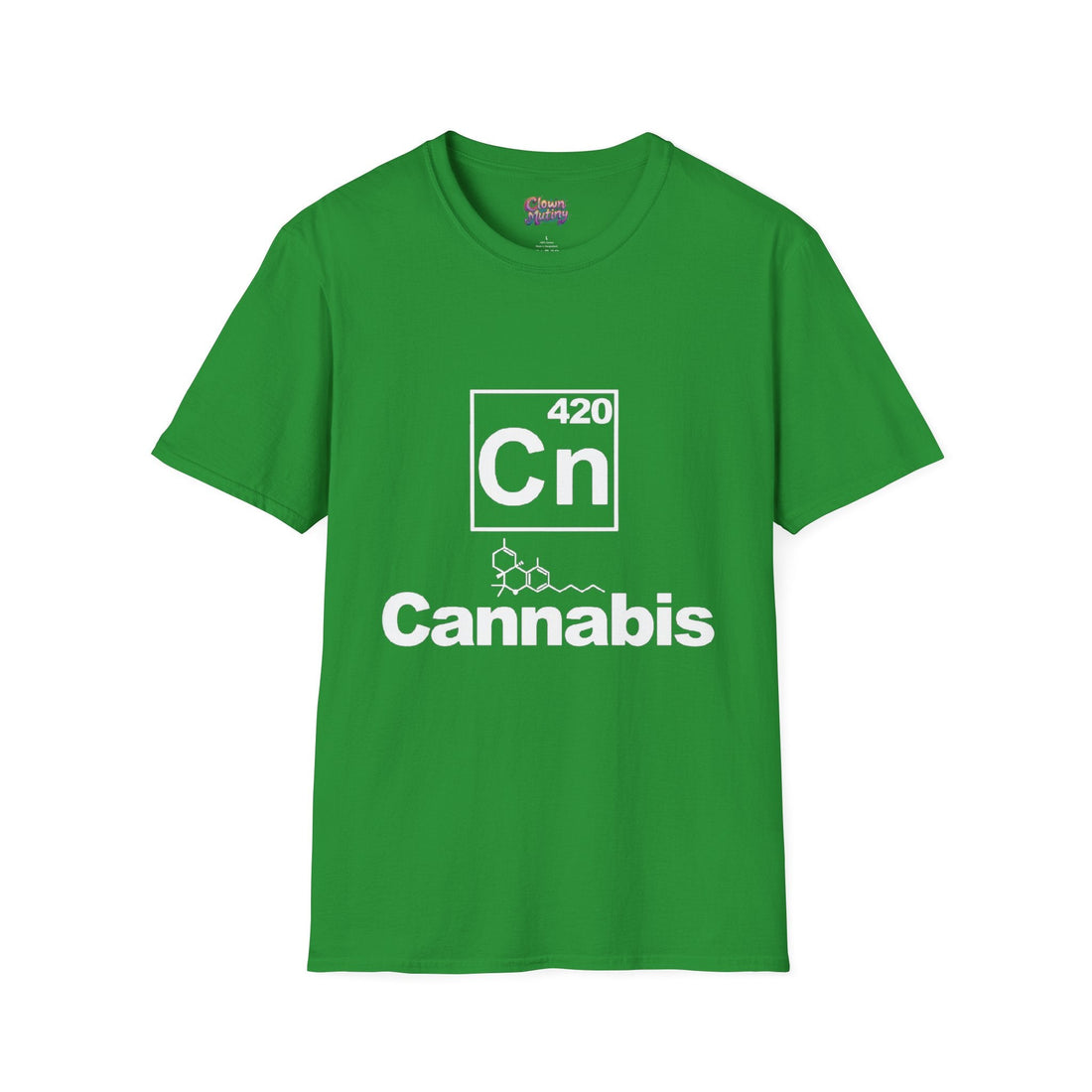 Elevate Your Style with the 420 Cannabis Chemistry Unisex Softstyle T-Shirt