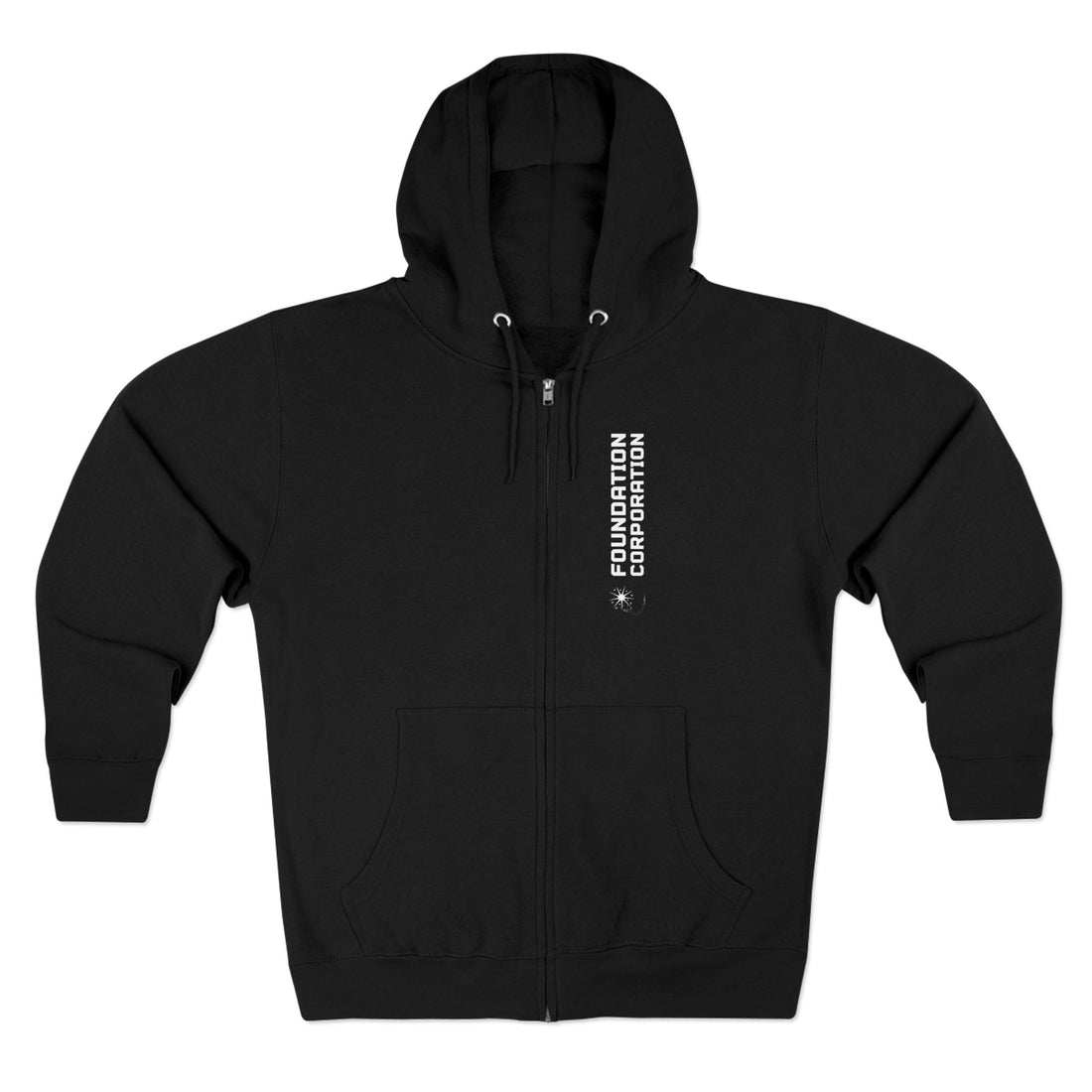 FC Màaz African Zip Hoodie featuring vintage astronaut graphic on the back