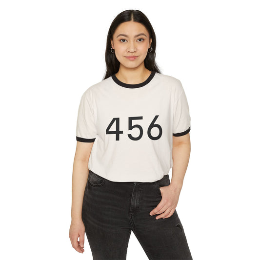 Squid Games 456 Ringer Tee: Survive in Style—On Earth or Mars