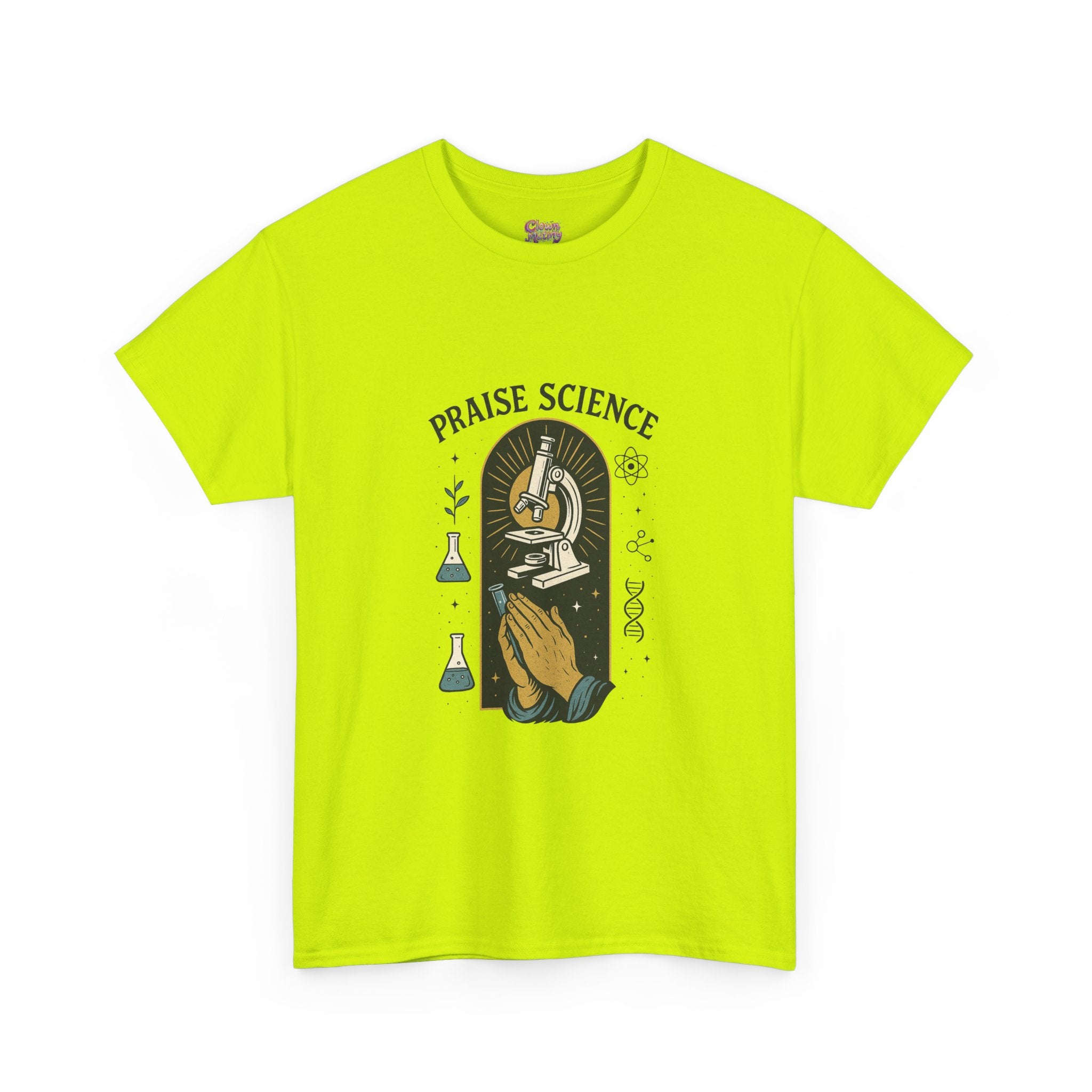Praise Science Unisex Heavy Cotton Tee - Science Lover's T-Shirt for Educators and Students