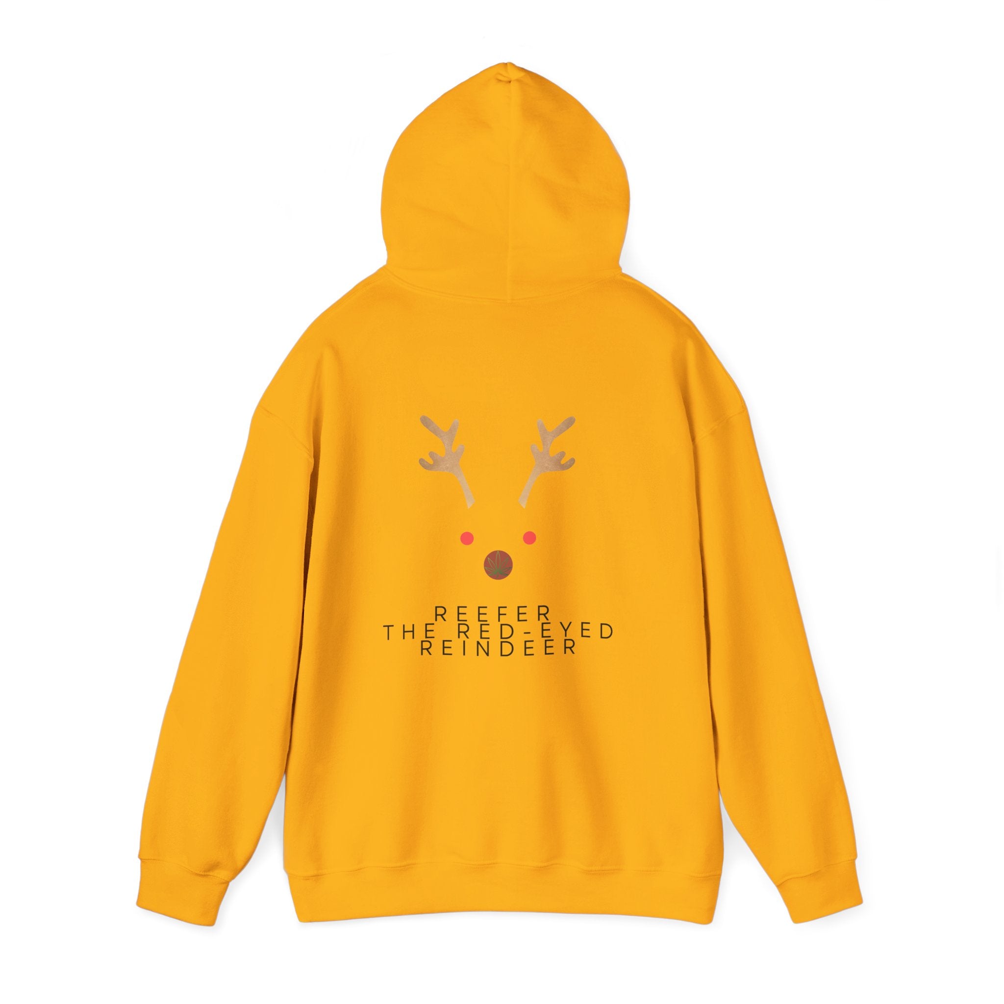 Reindeer Unisex Heavy Blend Hooded Sweatshirt