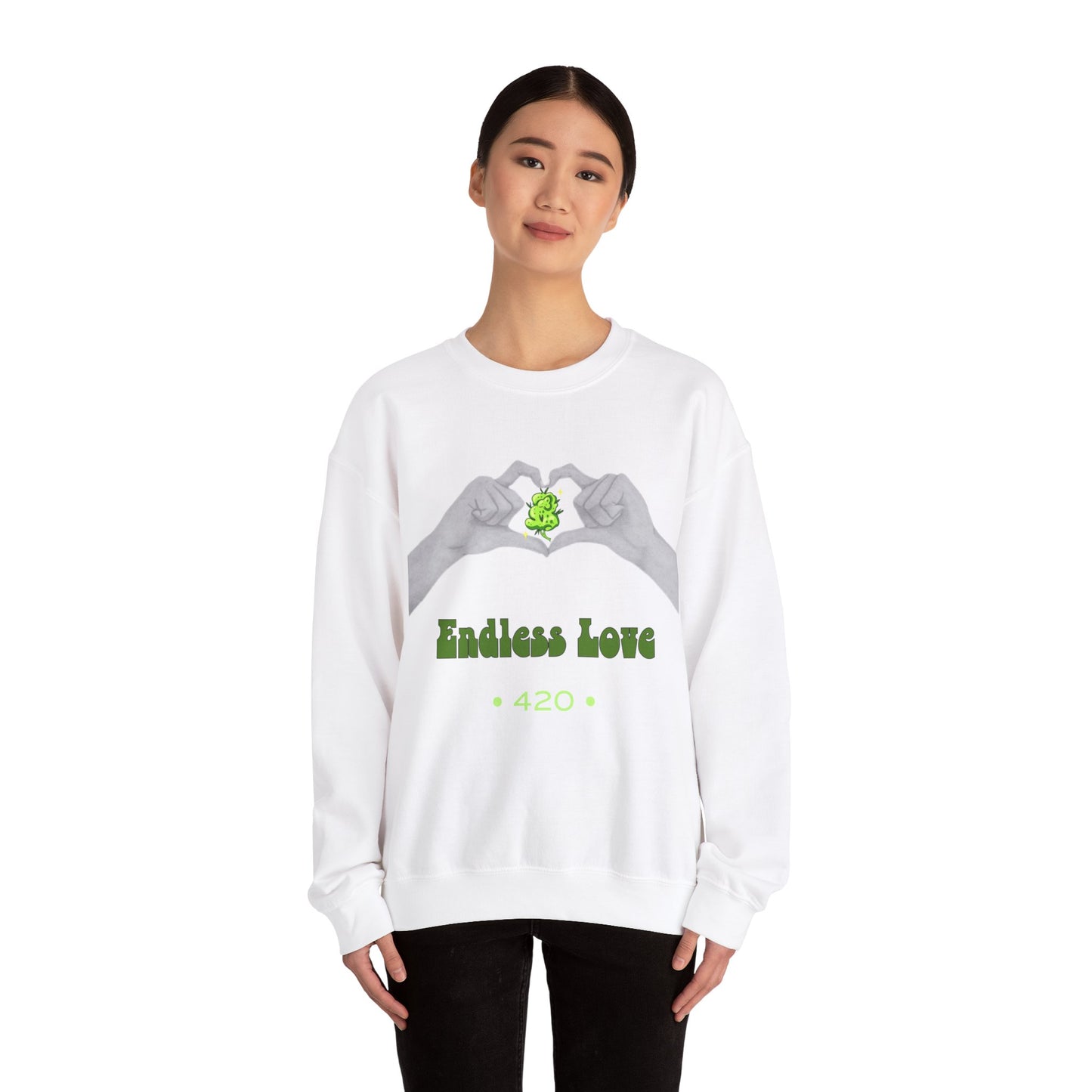 Endless Love Unisex Heavy Blend Crewneck Sweatshirt