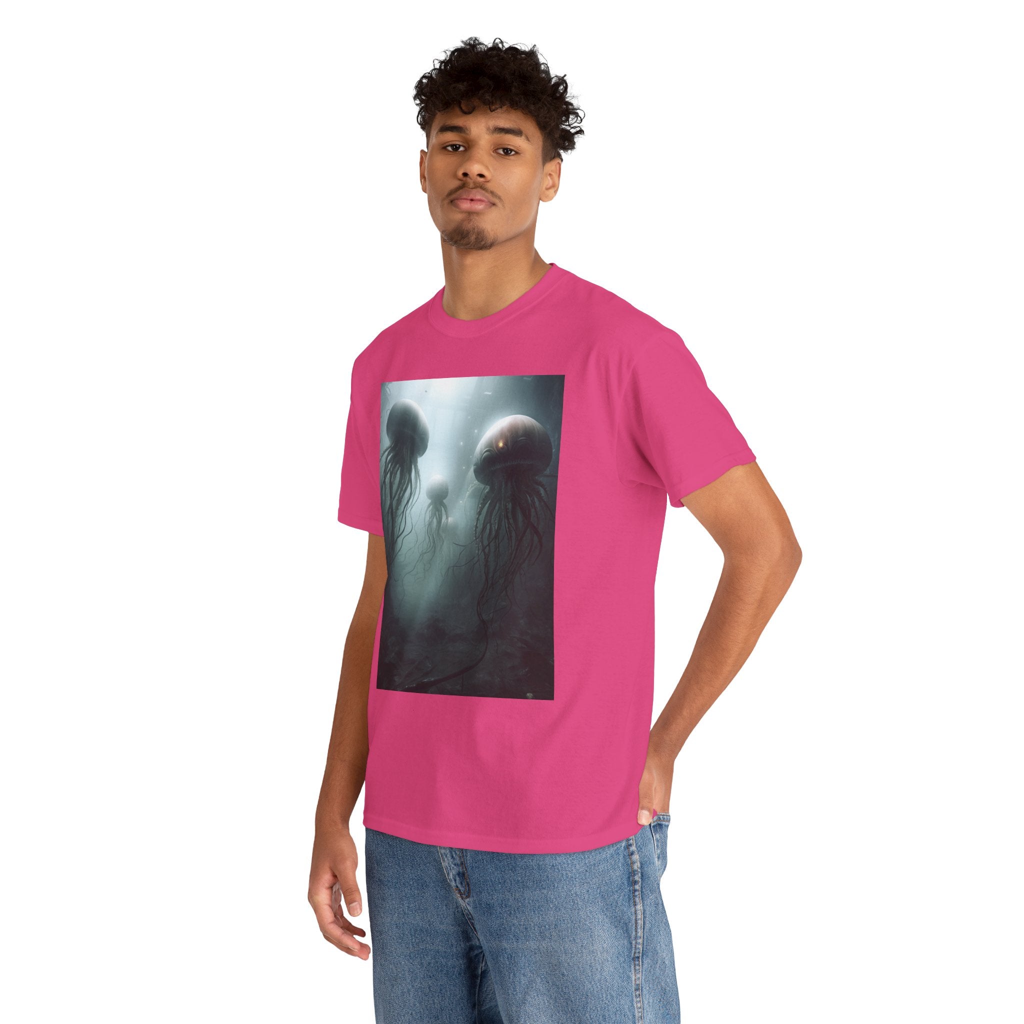 Alien Jellyfish Unisex Heavy Cotton Tee