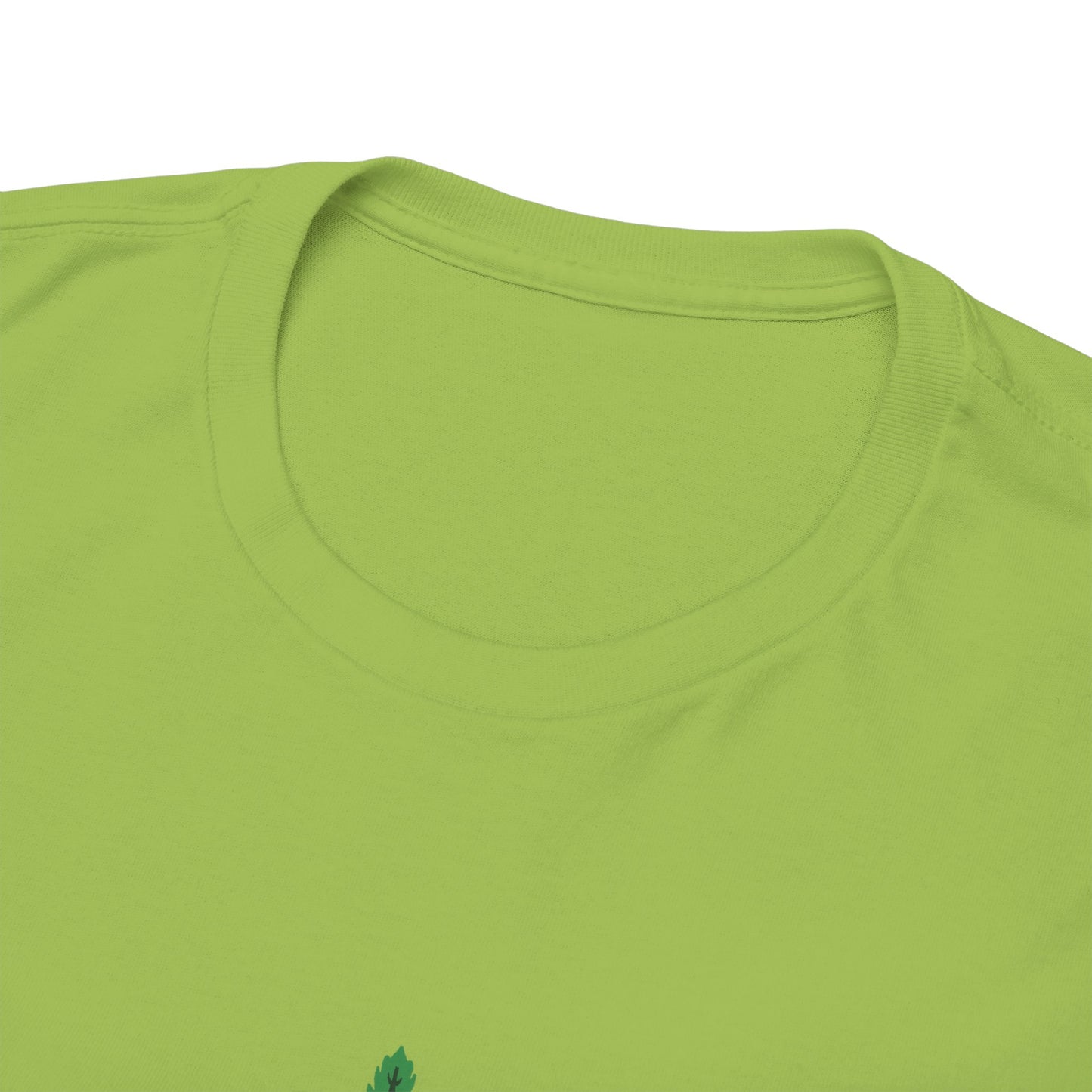 Green Army Star Logo Unisex Heavy Cotton Tee