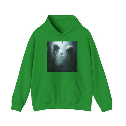 Alien Jellyfish Unisex Heavy Blend Hooded Sweatshirt
