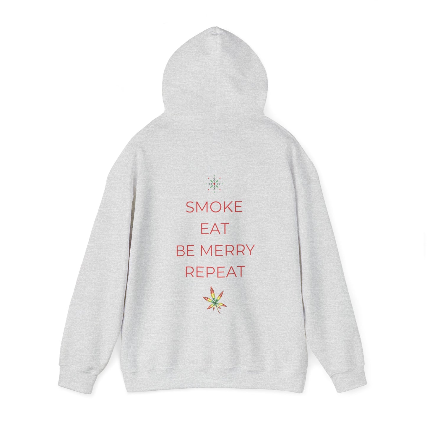 Eat Repeat Holiday Unisex Heavy Blend Hooded Sweatshirt