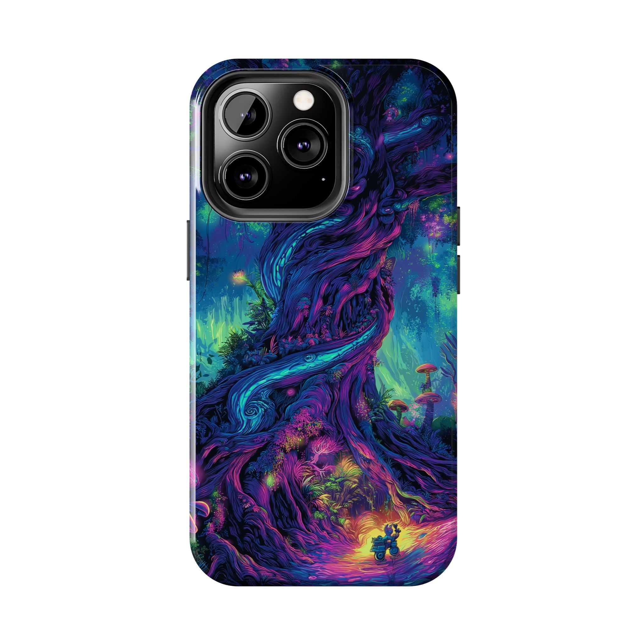 Psychedelic Tree Tough Phone Cases