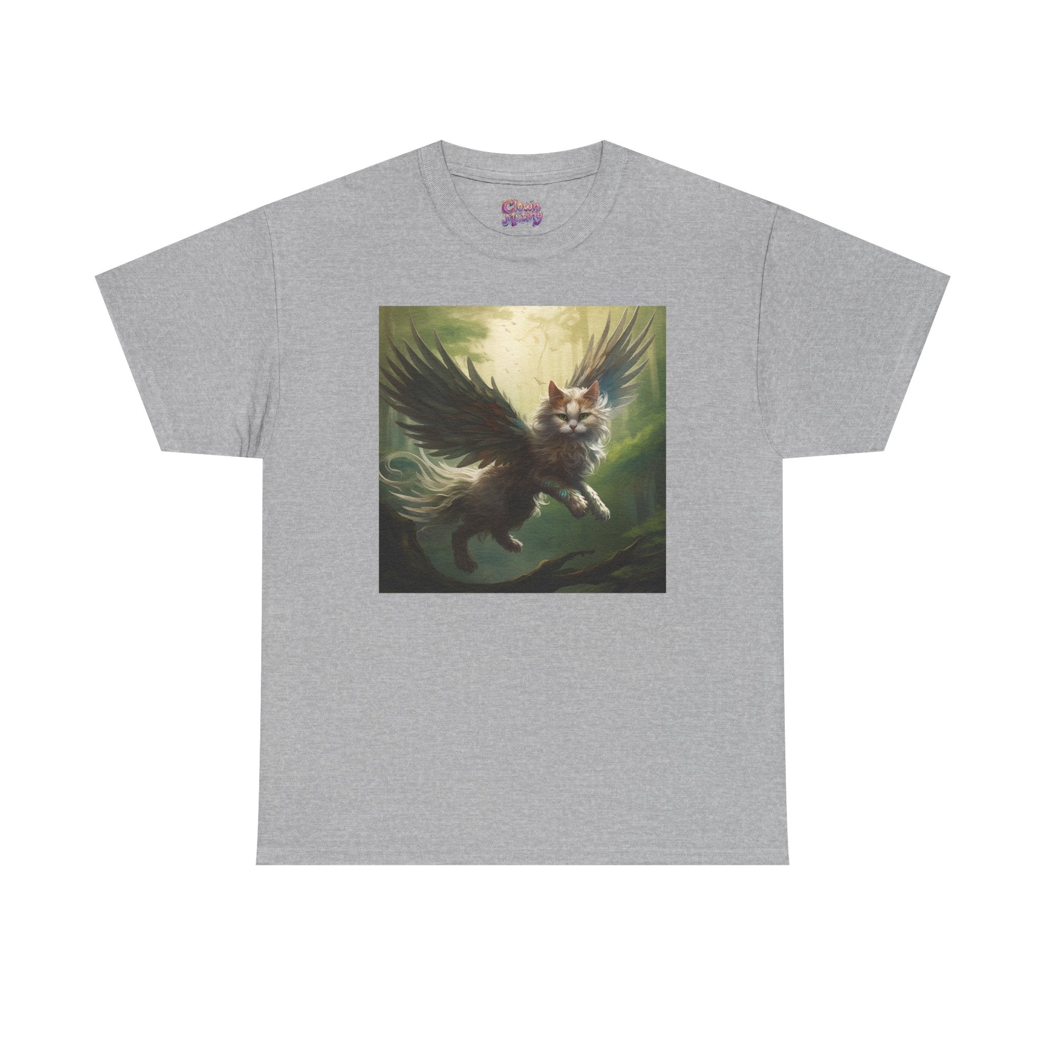 Fantasy Cat Unisex Heavy Cotton Tee