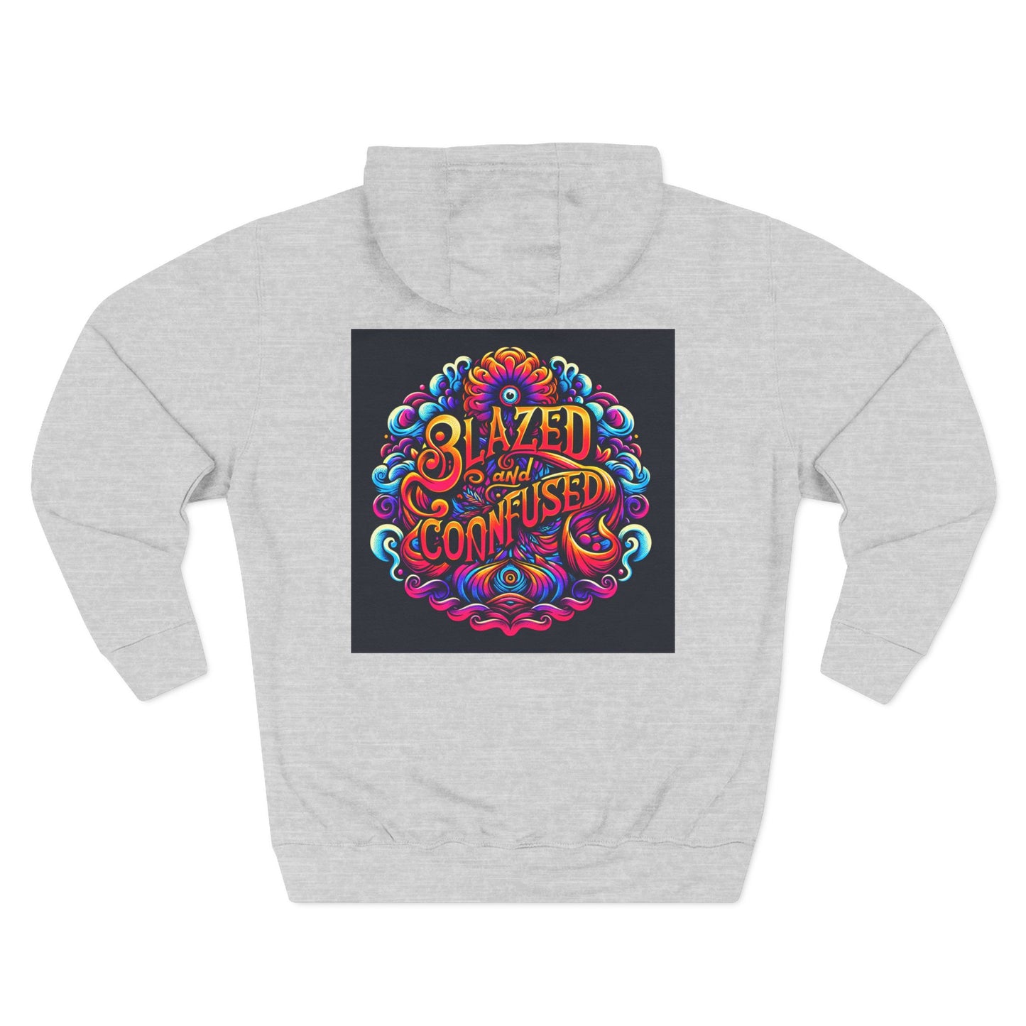 Blazed and Confused Three-Panel Fleece Hoodie