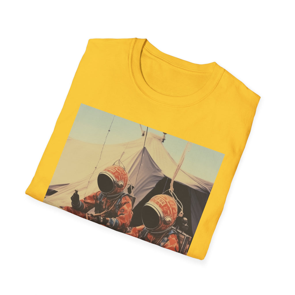 Martian African Print Unisex Softstyle T-Shirt