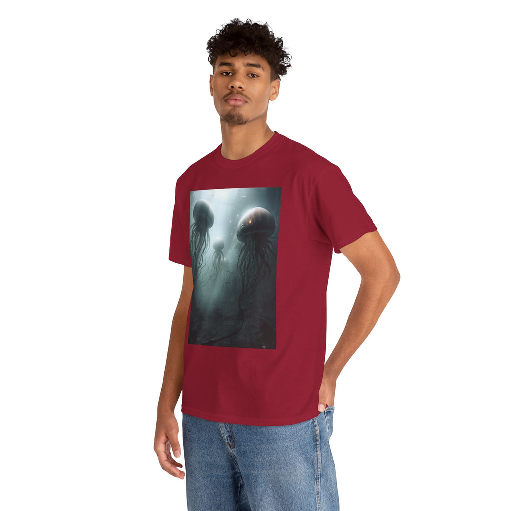 Alien Jellyfish Unisex Heavy Cotton Tee