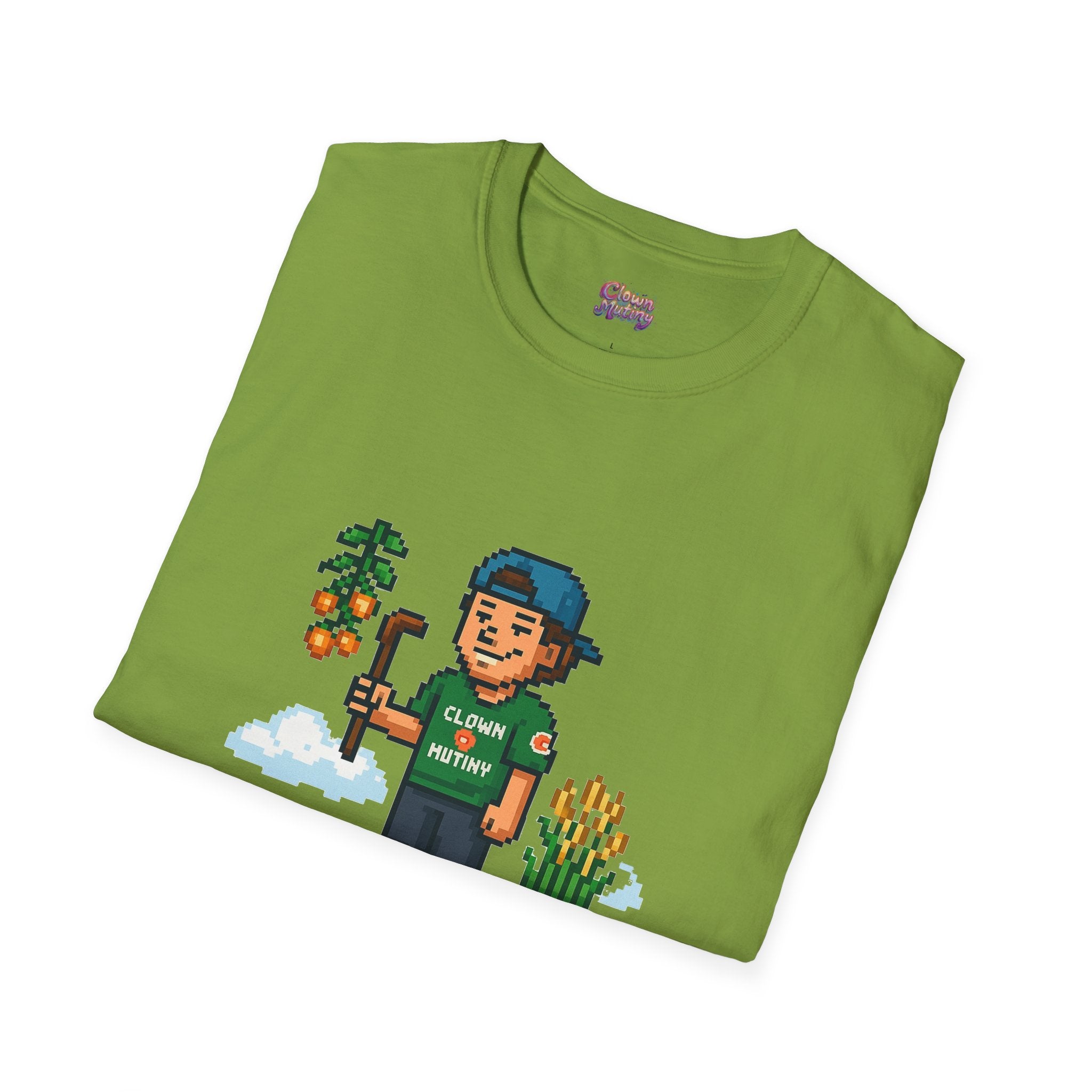 Altitude Farming Graphic T-Shirt, Fun Unisex Tee for Gamers, Perfect Gift for Farmers, Birthday, or Casual Wear