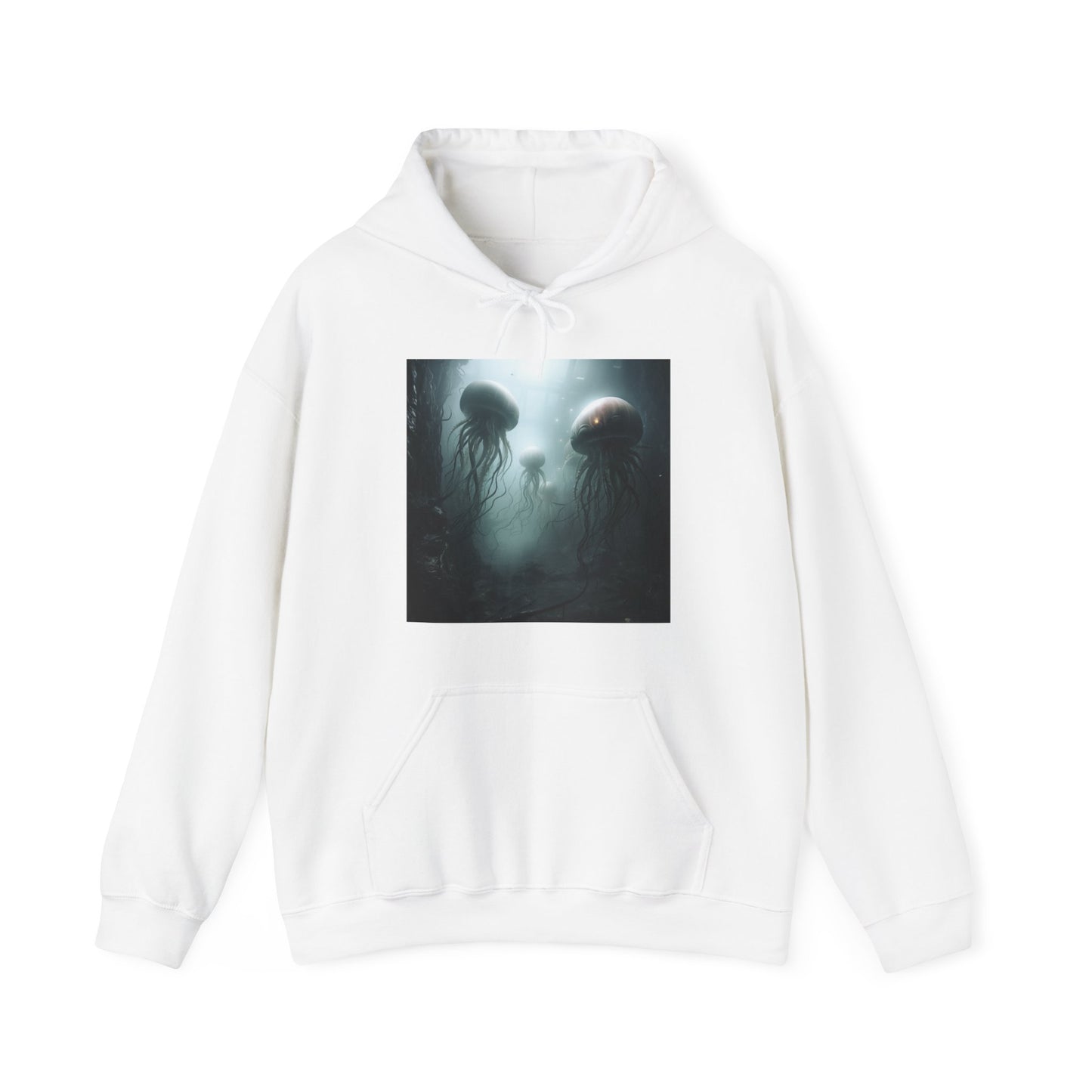 Alien Jellyfish Unisex Heavy Blend Hooded Sweatshirt