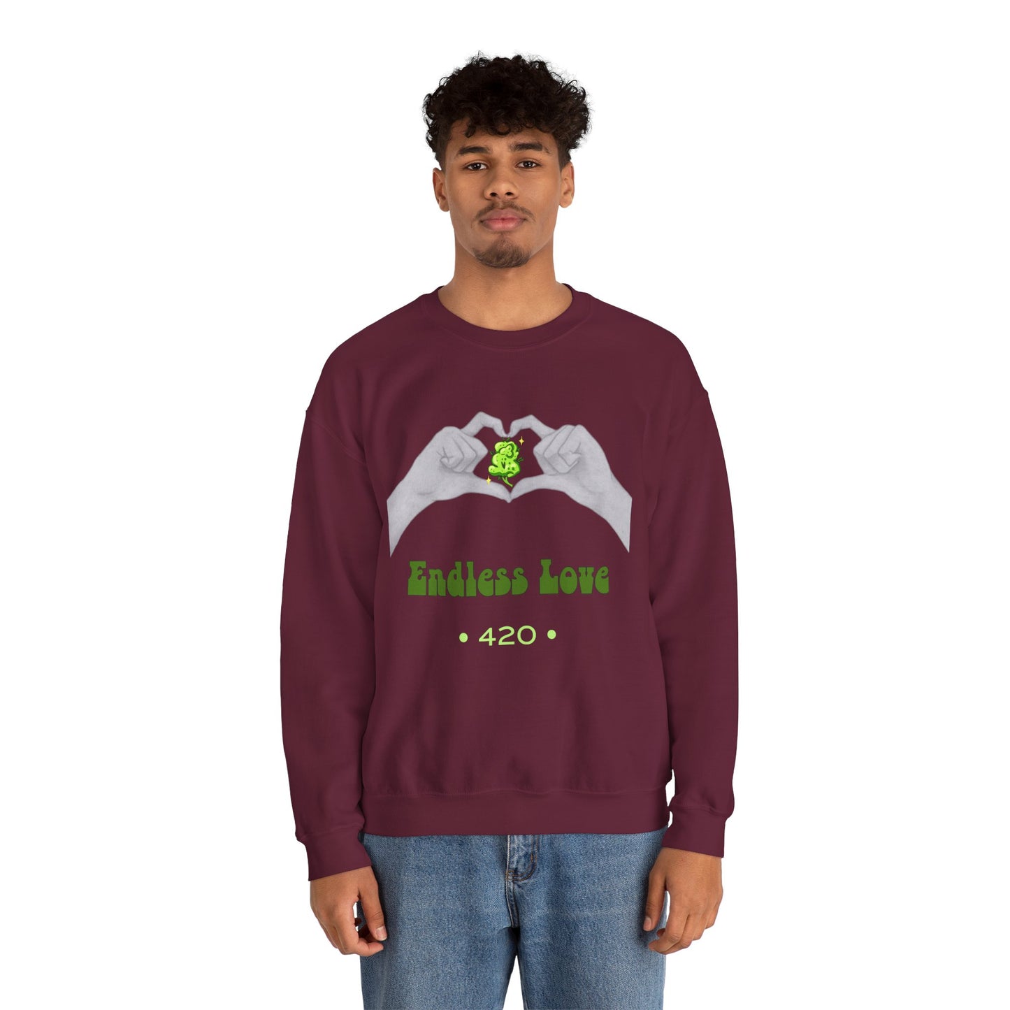 Endless Love Unisex Heavy Blend Crewneck Sweatshirt