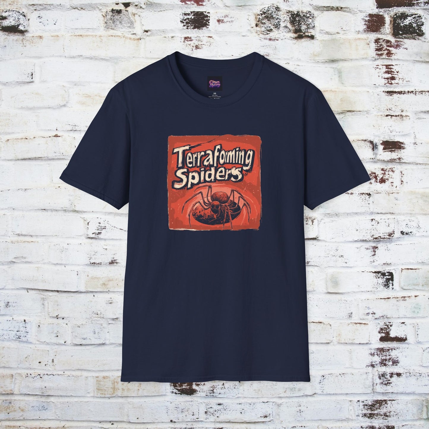 Terraforming Spiders Unisex Softstyle T-Shirt