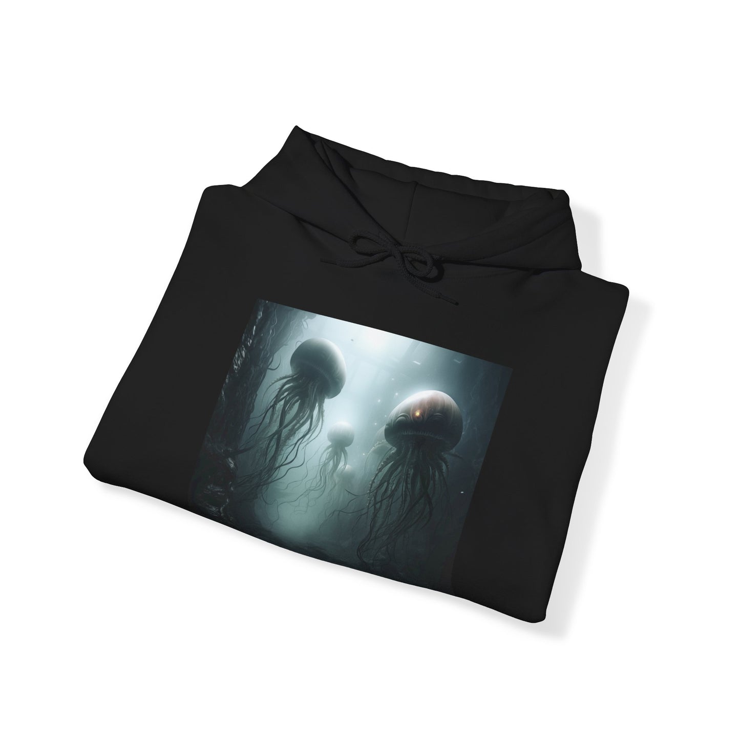 Alien Jellyfish Unisex Heavy Blend Hooded Sweatshirt