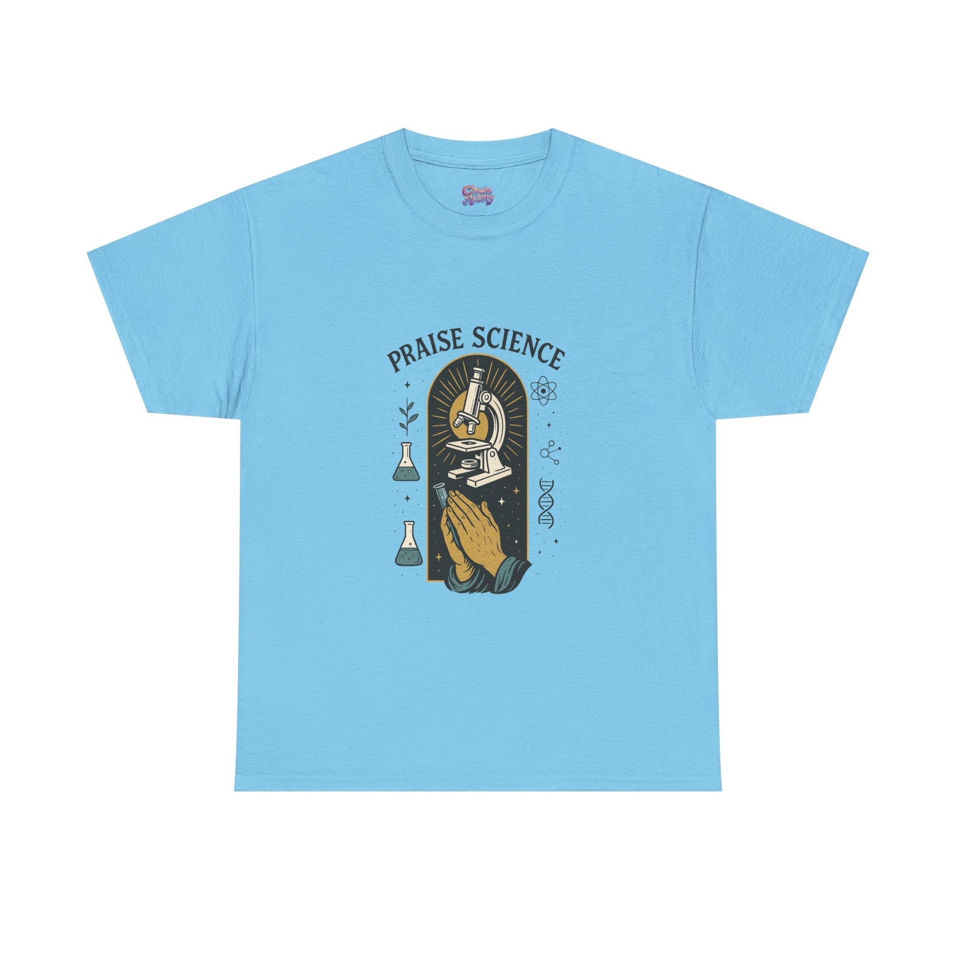 Praise Science Unisex Heavy Cotton Tee - Science Lover's T-Shirt for Educators and Students
