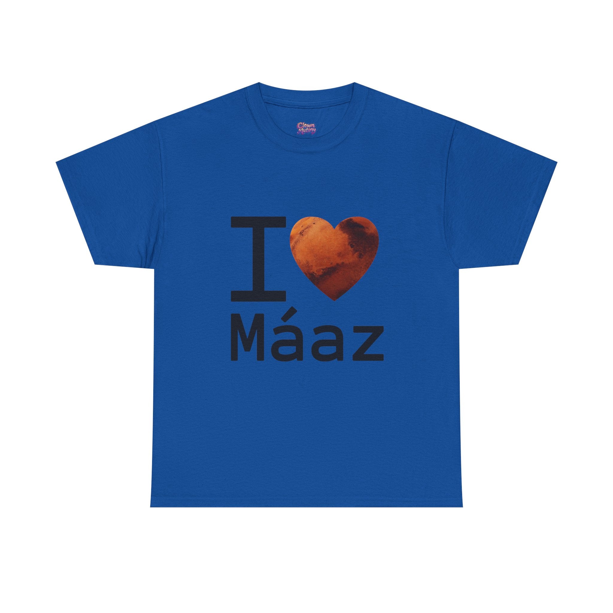 I Love Mars Unisex Heavy Cotton Tee