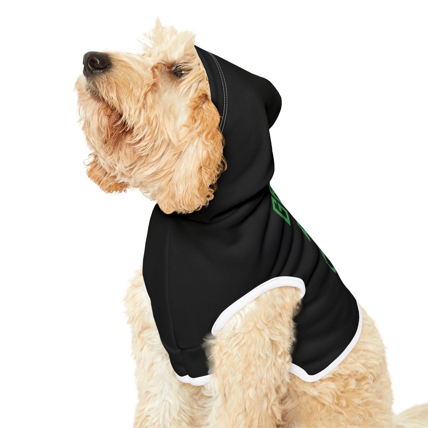 Green Army Dog Hoodie