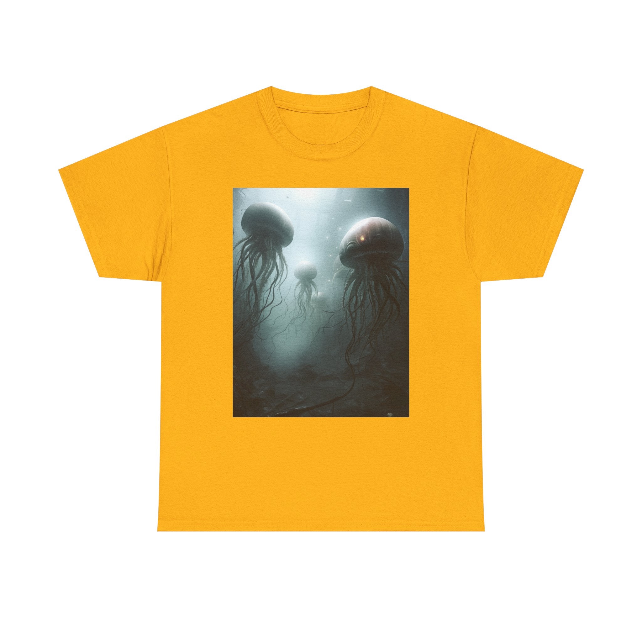Alien Jellyfish Unisex Heavy Cotton Tee