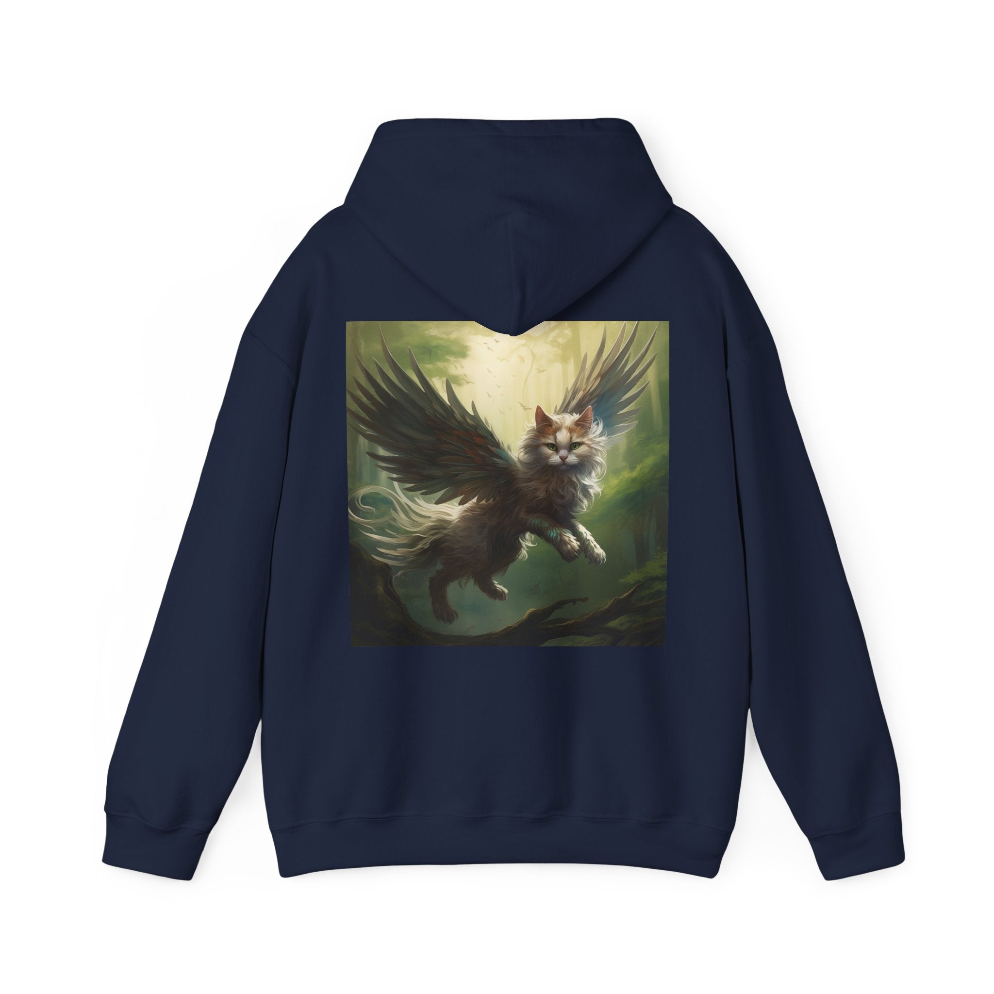 Fantasy Cat Unisex Heavy Blend Hooded Sweatshirt