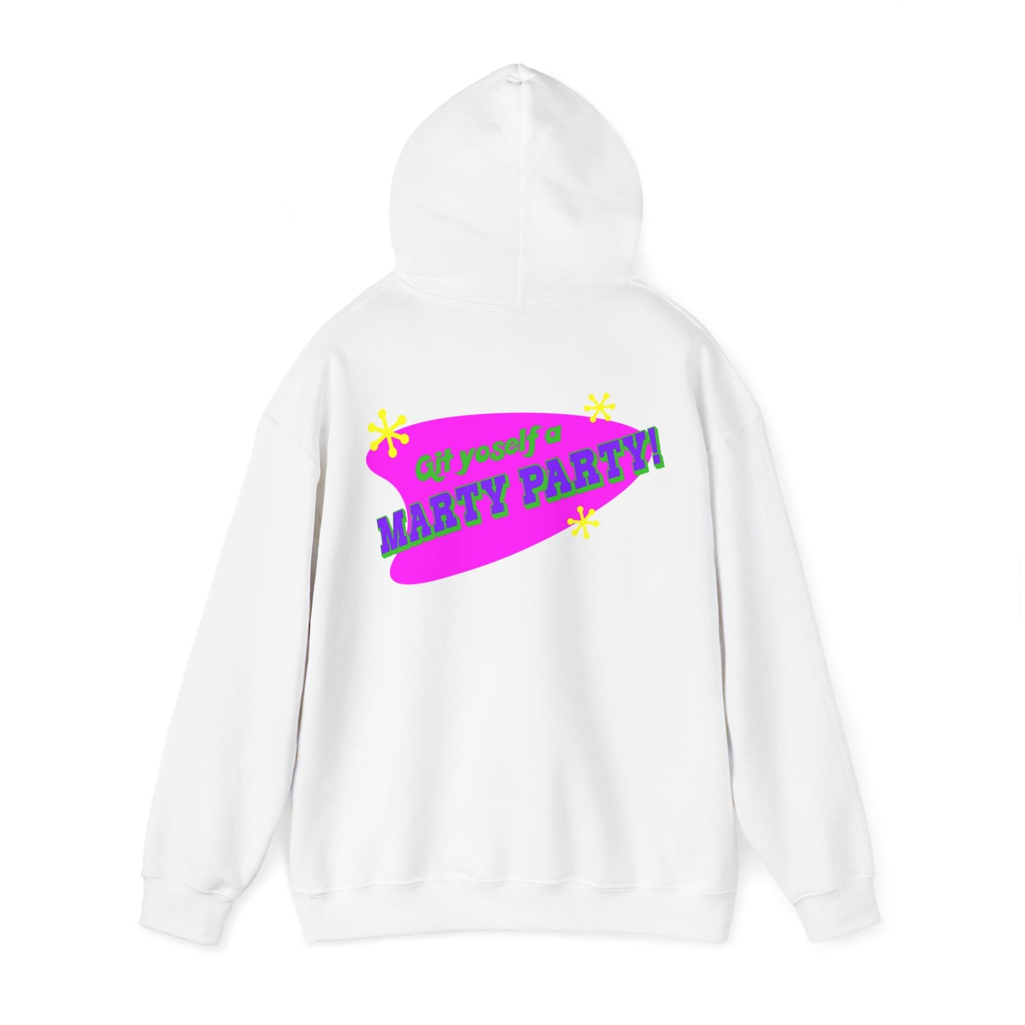 Marty Party Unisex Heavy Blend Hooded Sweatshirt