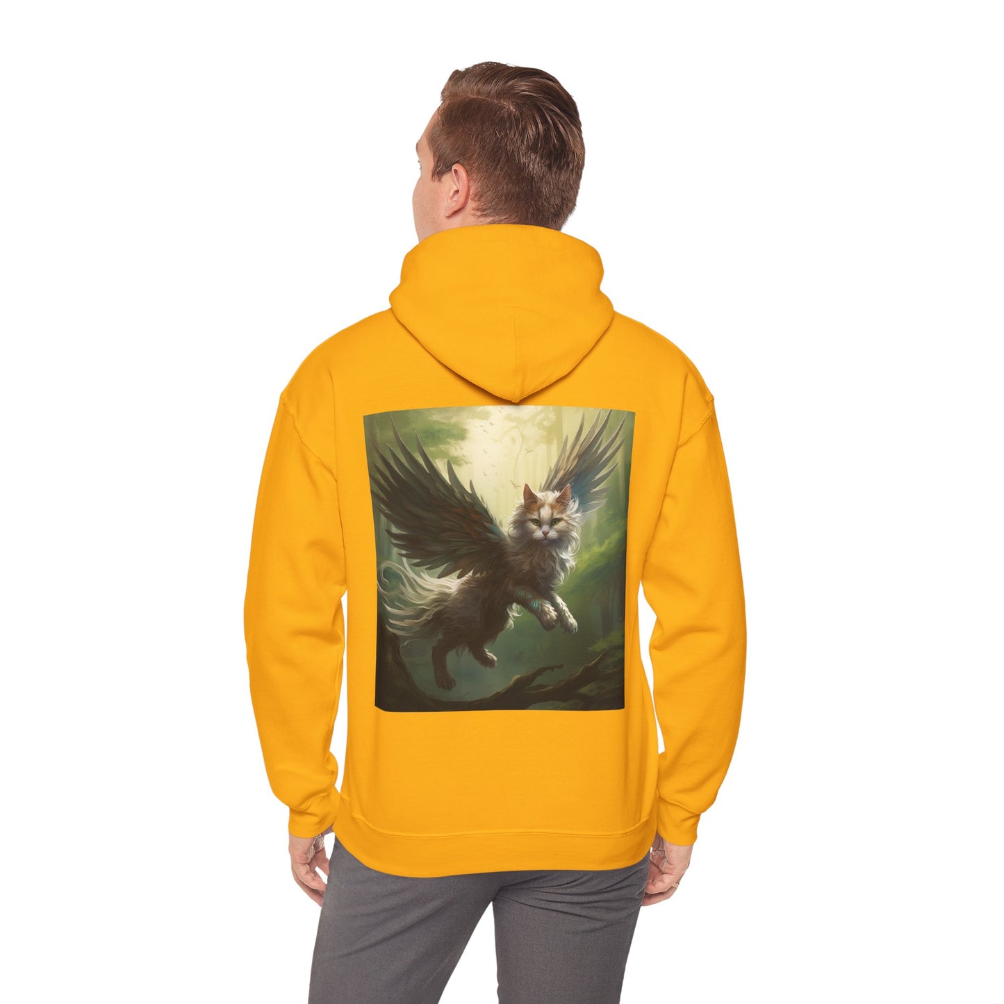 Fantasy Cat Unisex Heavy Blend Hooded Sweatshirt