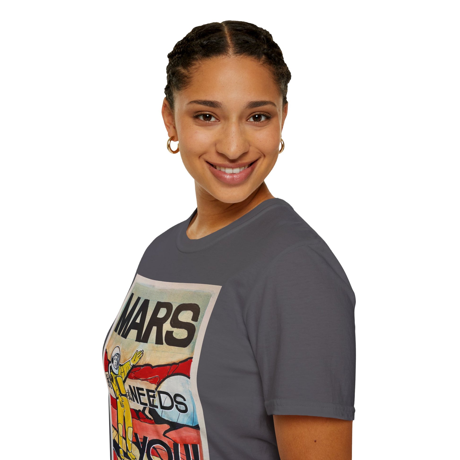 Mars Needs You Unisex Softstyle T-Shirt