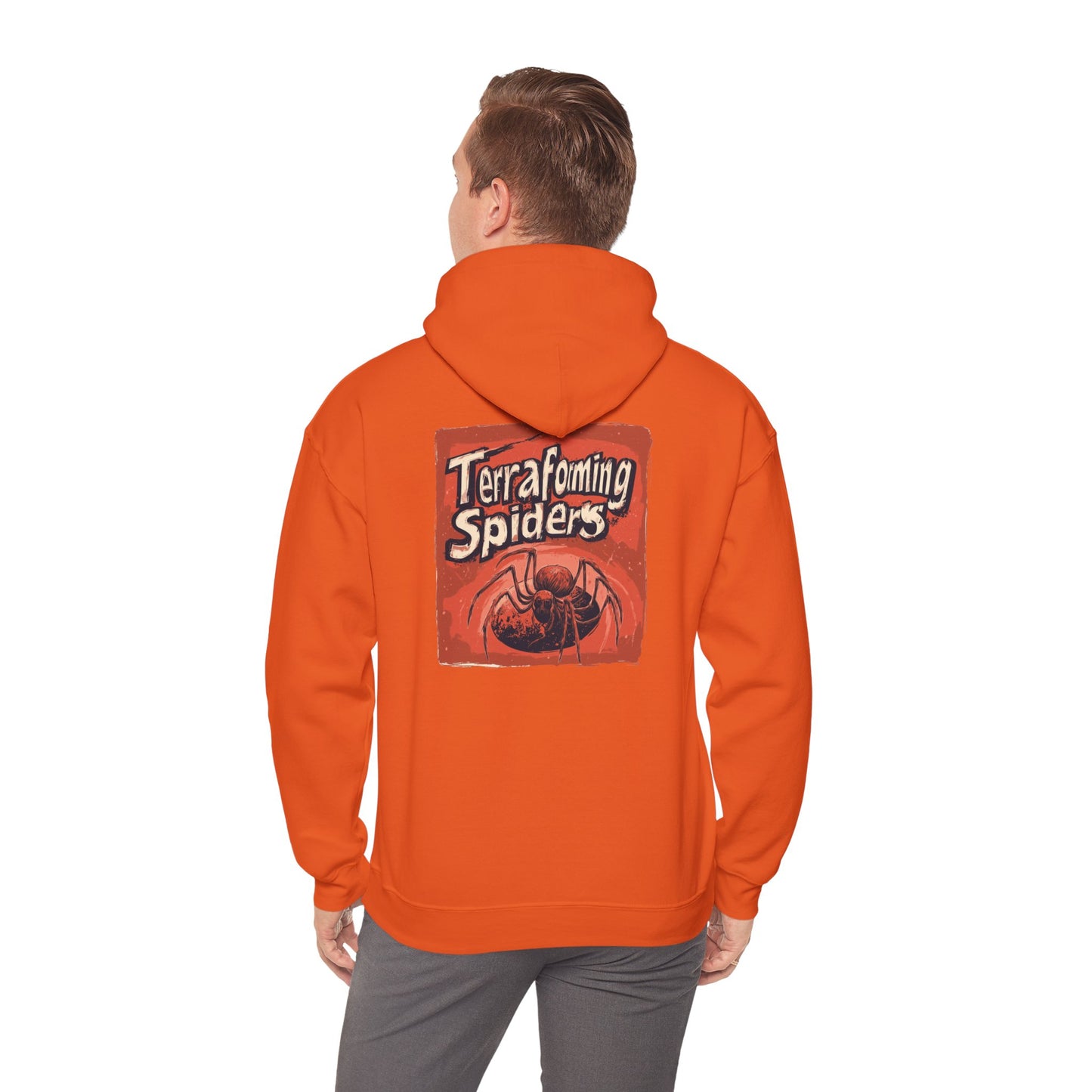 Terraforming Spiders Unisex Heavy BlendHooded Sweatshirt