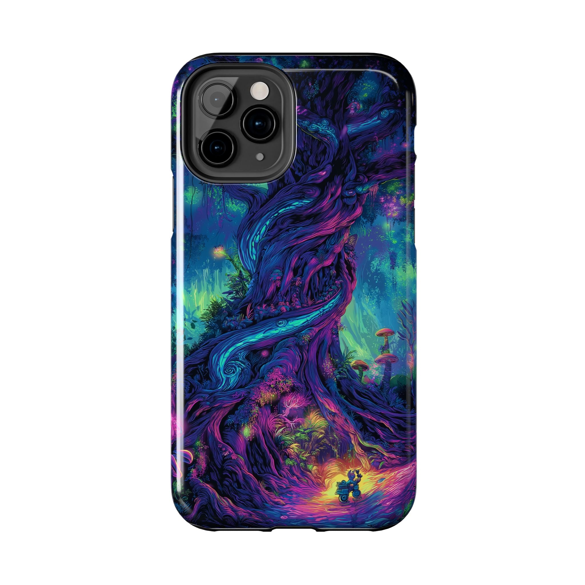 Psychedelic Tree Tough Phone Cases