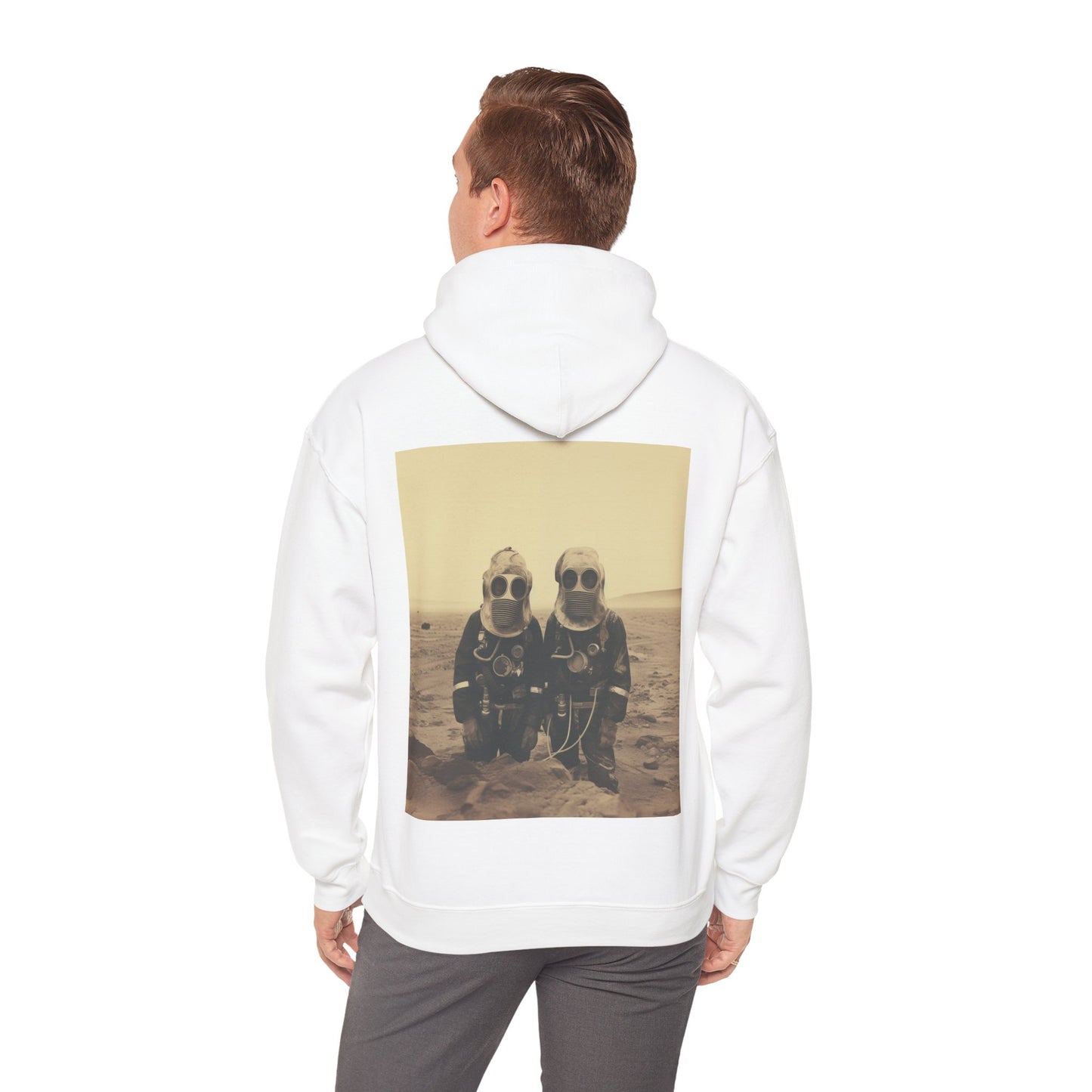 Greetings from Máaz Martians Unisex Heavy Blend Hooded Sweatshirt