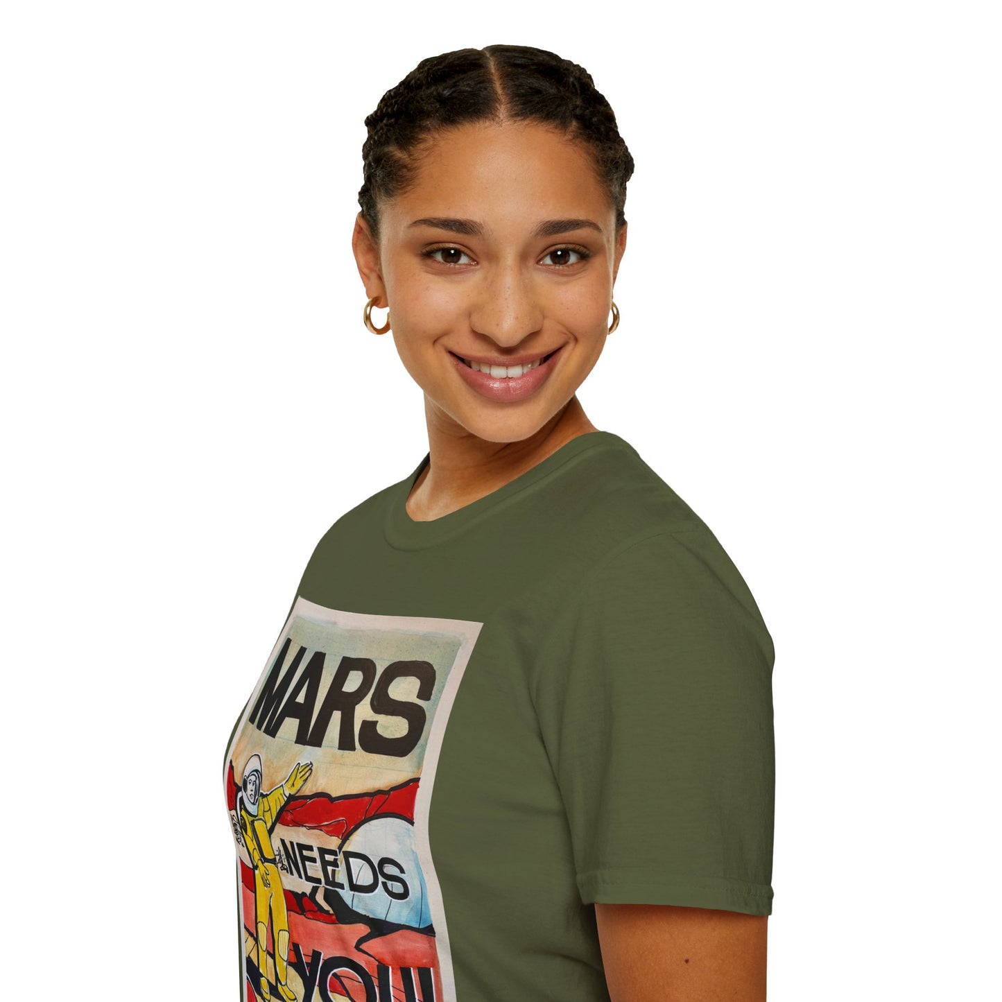 Mars Needs You Unisex Softstyle T-Shirt