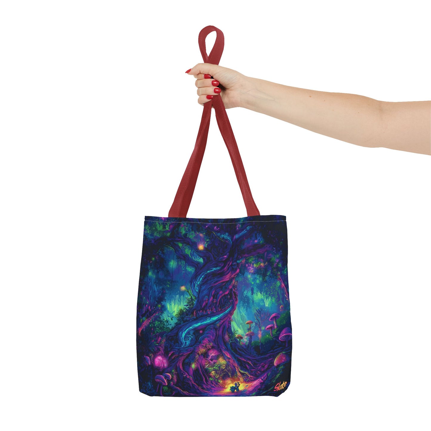 Psychedelic Tree Tote Bag (AOP)