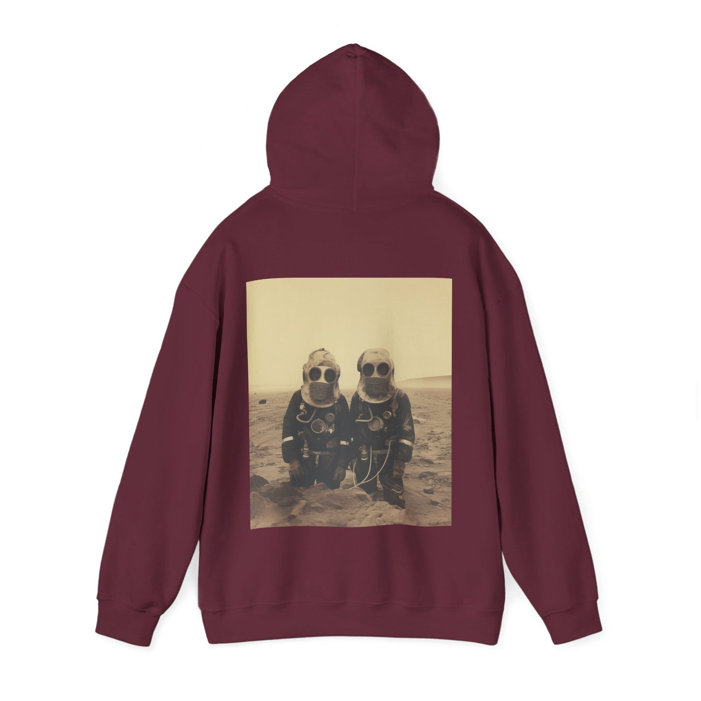 Greetings from Máaz Martians Unisex Heavy Blend Hooded Sweatshirt