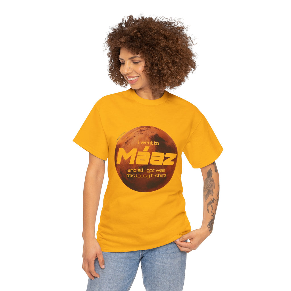 Went To Mars Unisex Heavy Cotton Tee