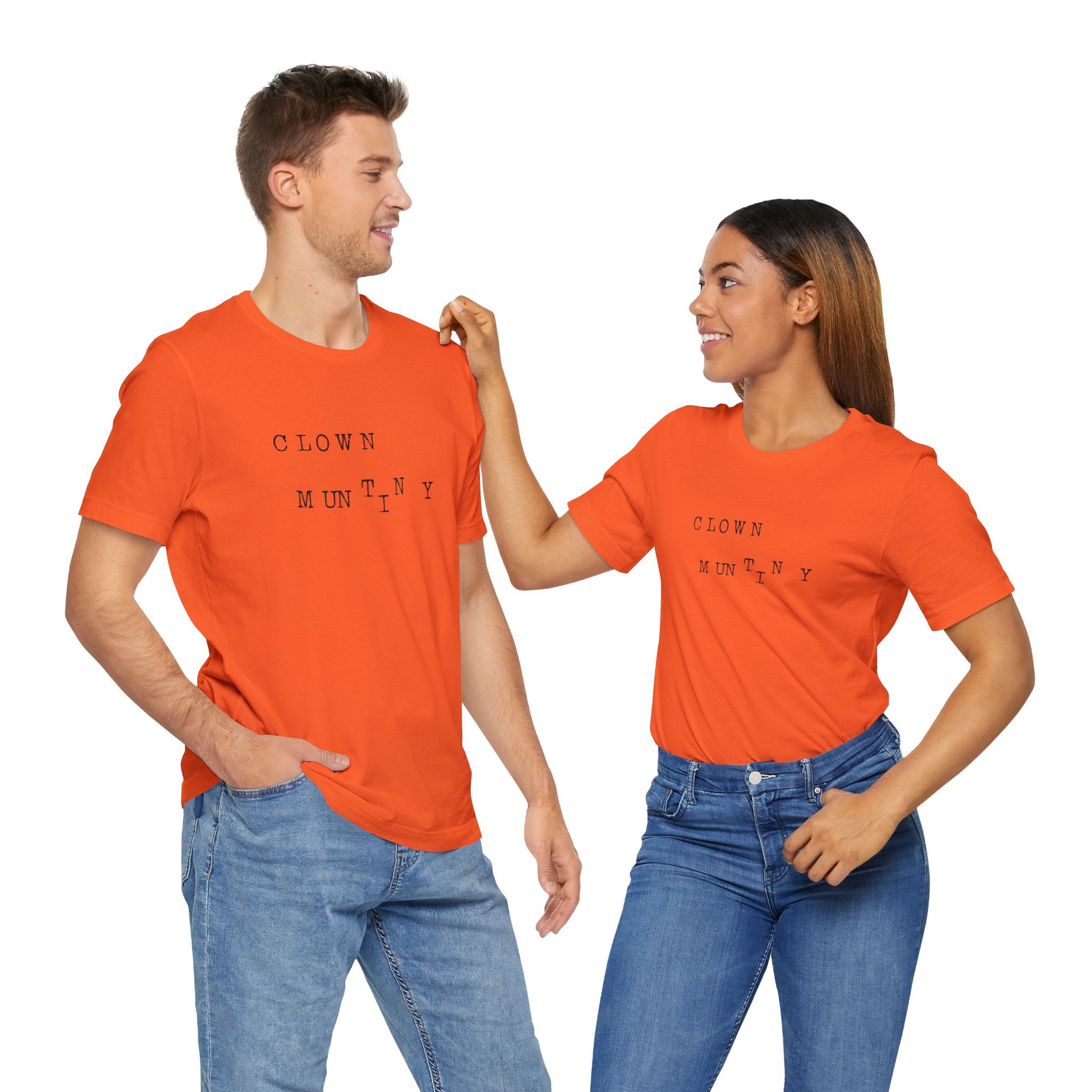 Clown Mutiny Unisex Jersey Short Sleeve Tee