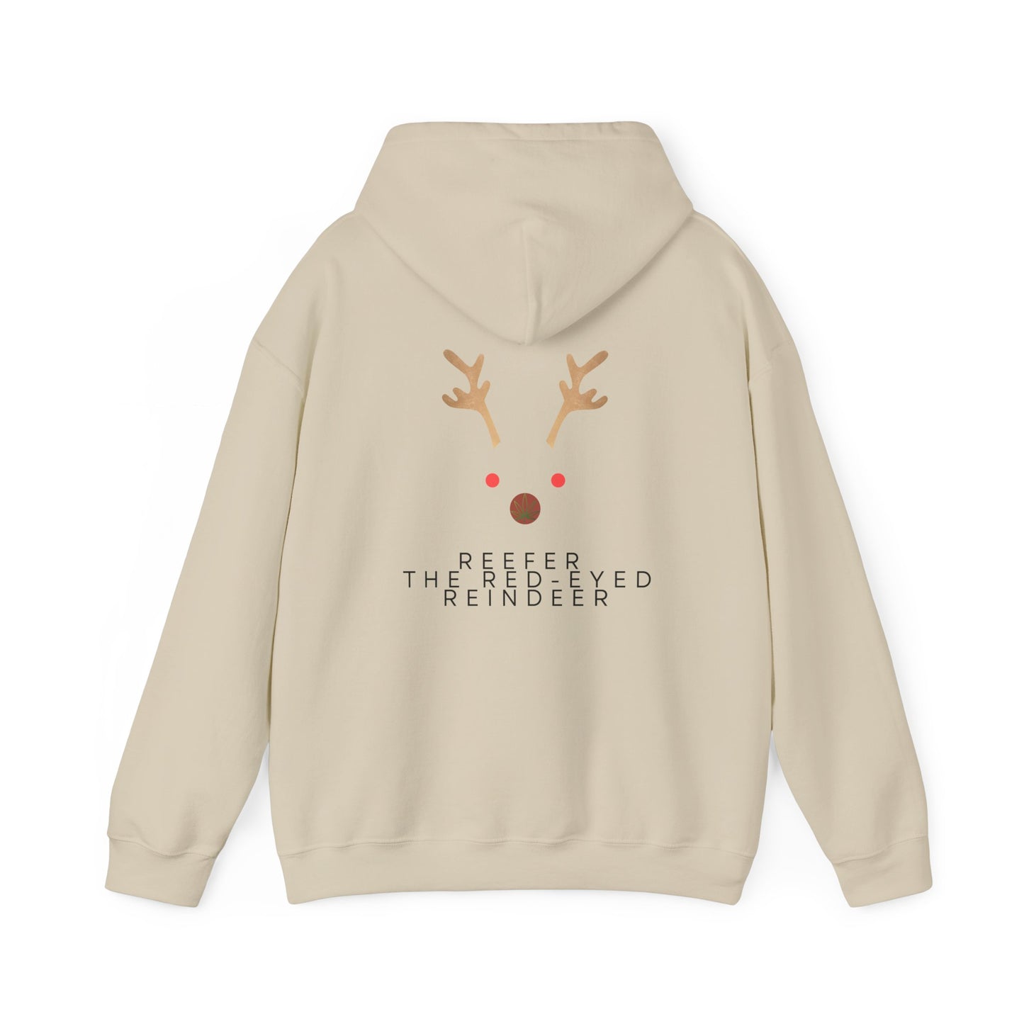 Reindeer Unisex Heavy Blend Hooded Sweatshirt