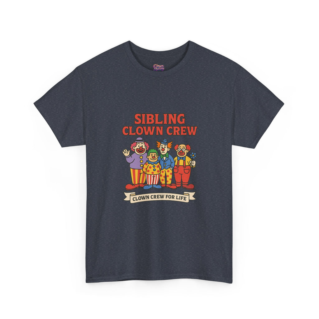 Clown Siblings Unisex Heavy Cotton Tee