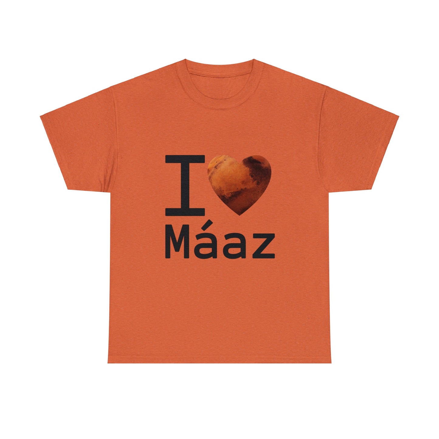 I Love Mars Unisex Heavy Cotton Tee