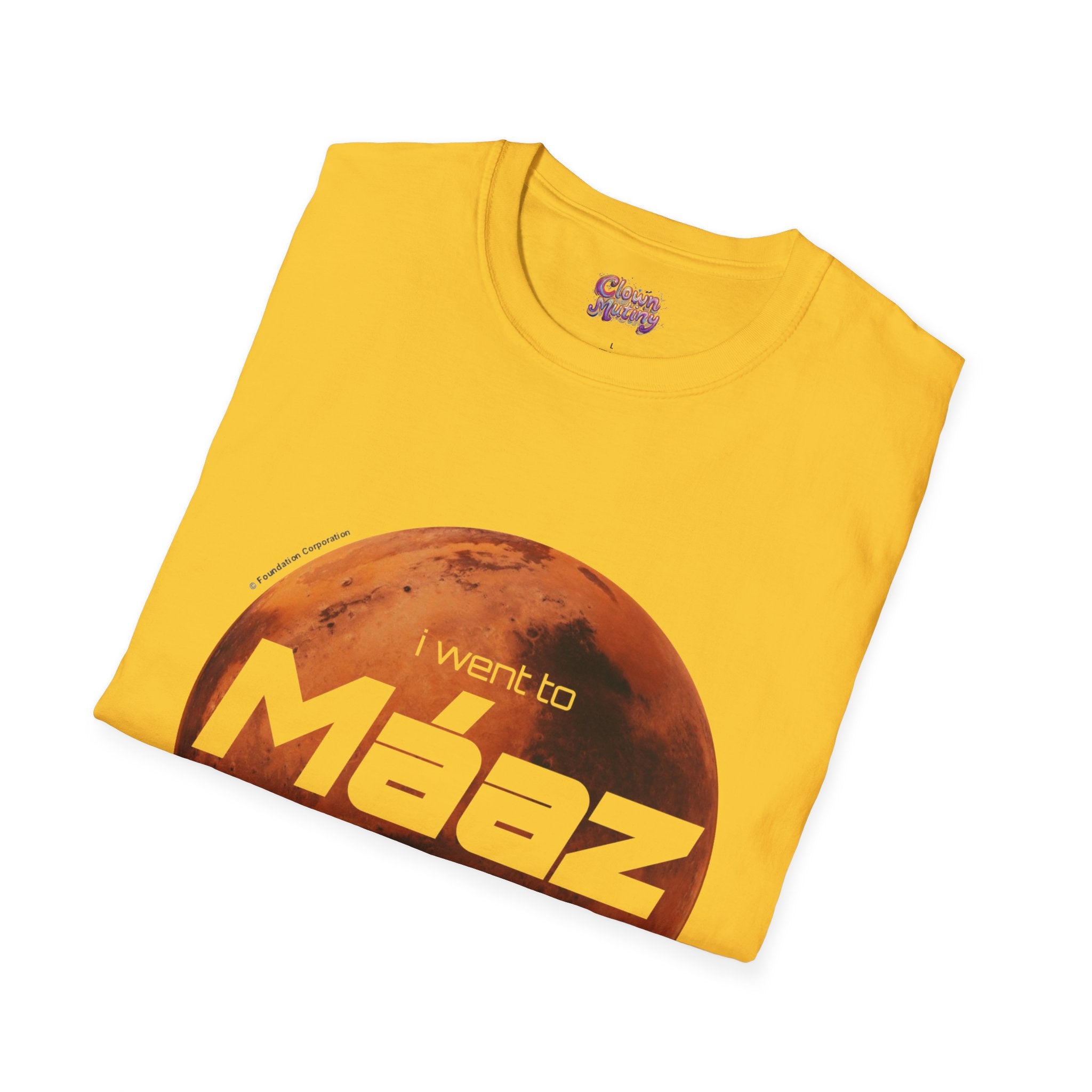 Went To Mars Unisex Softstyle T-Shirt
