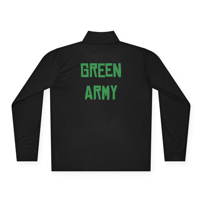 Green Army Unisex Quarter-Zip Pullover