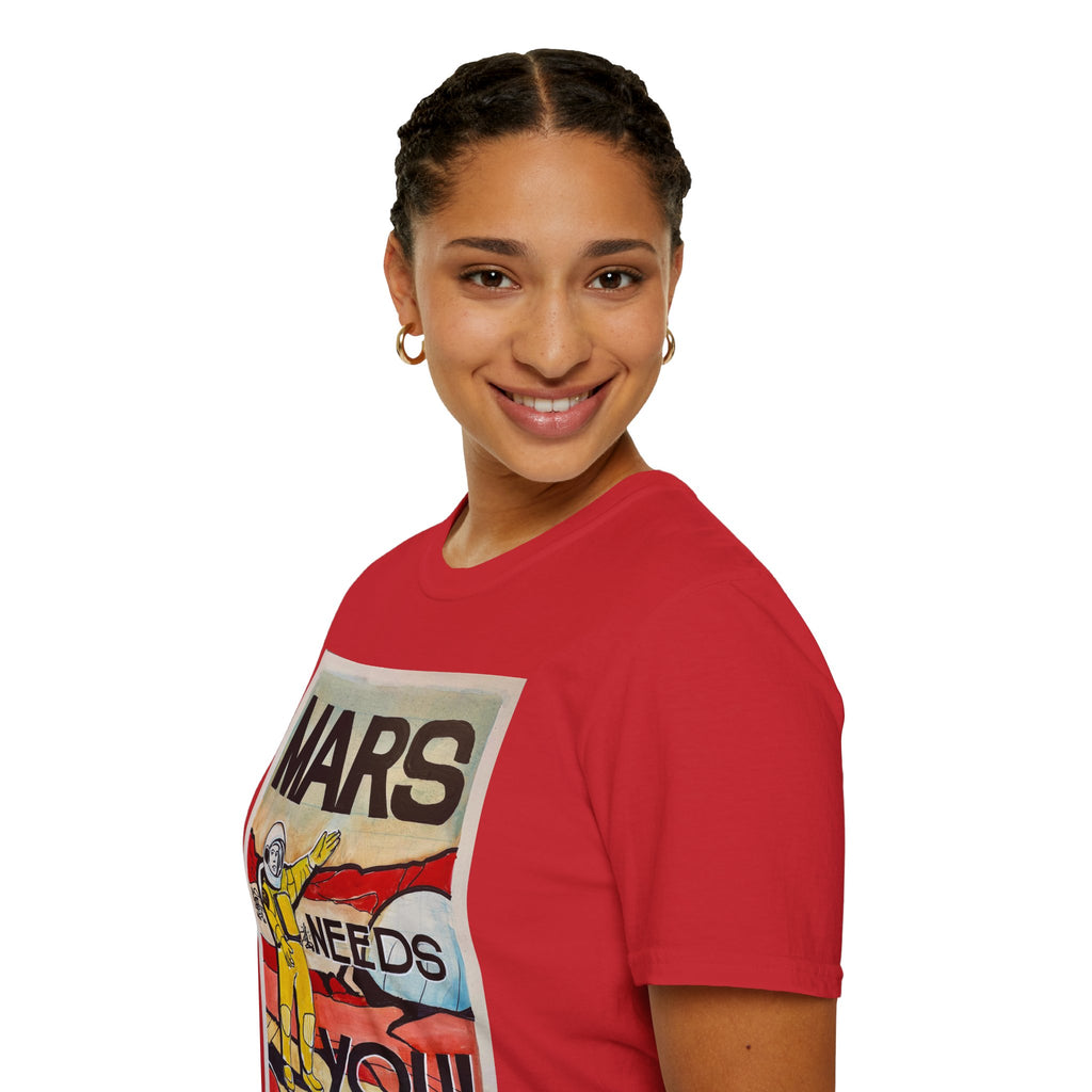 Mars Needs You Unisex Softstyle T-Shirt