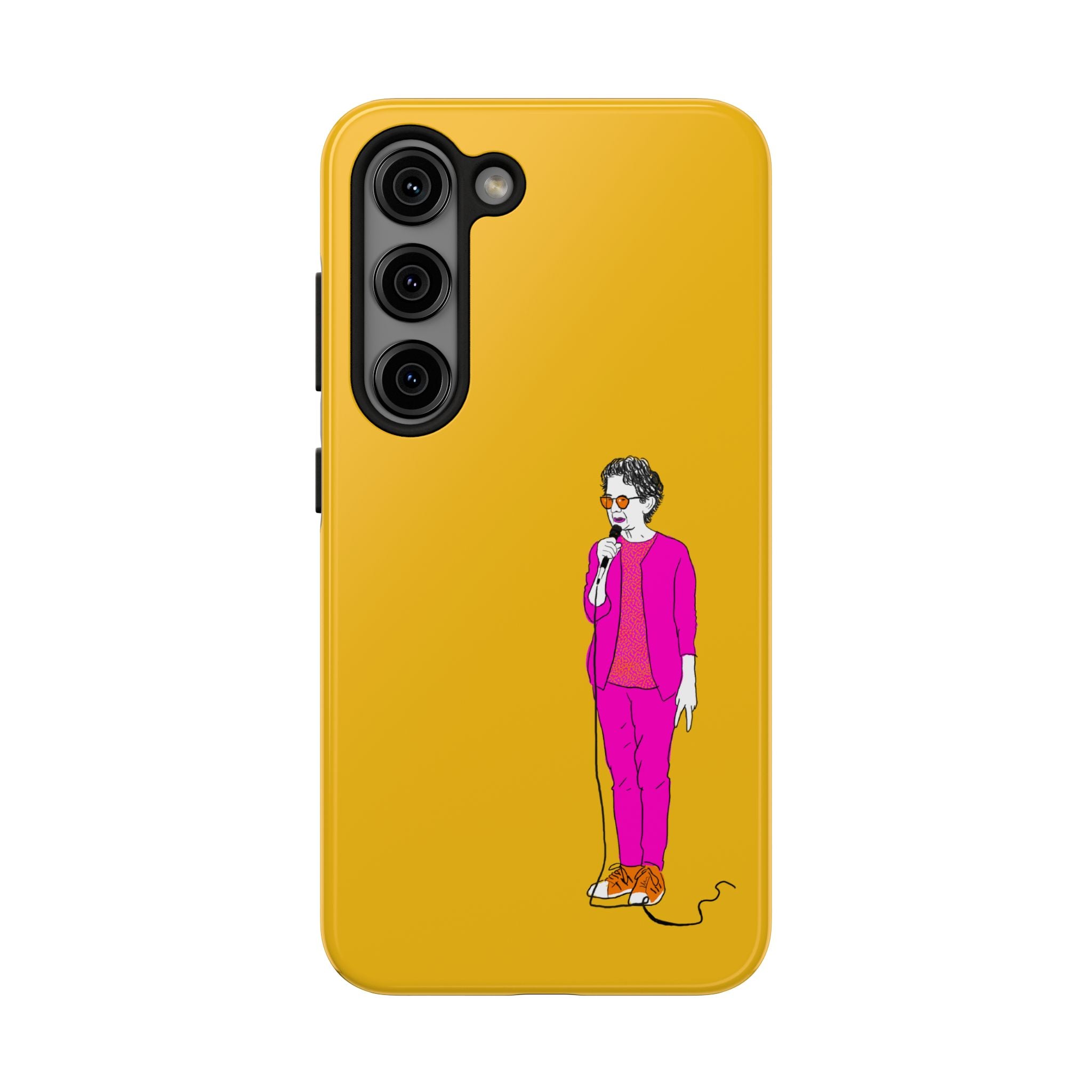 Loren K Little Old Lesbian Tough Phone Cases