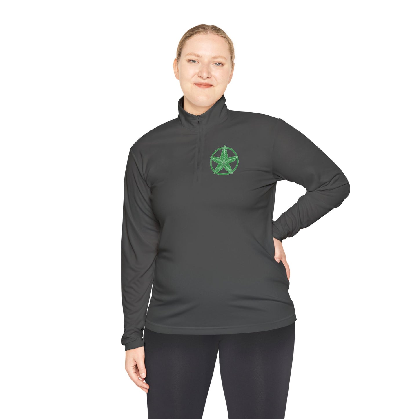 Green Army Unisex Quarter-Zip Pullover